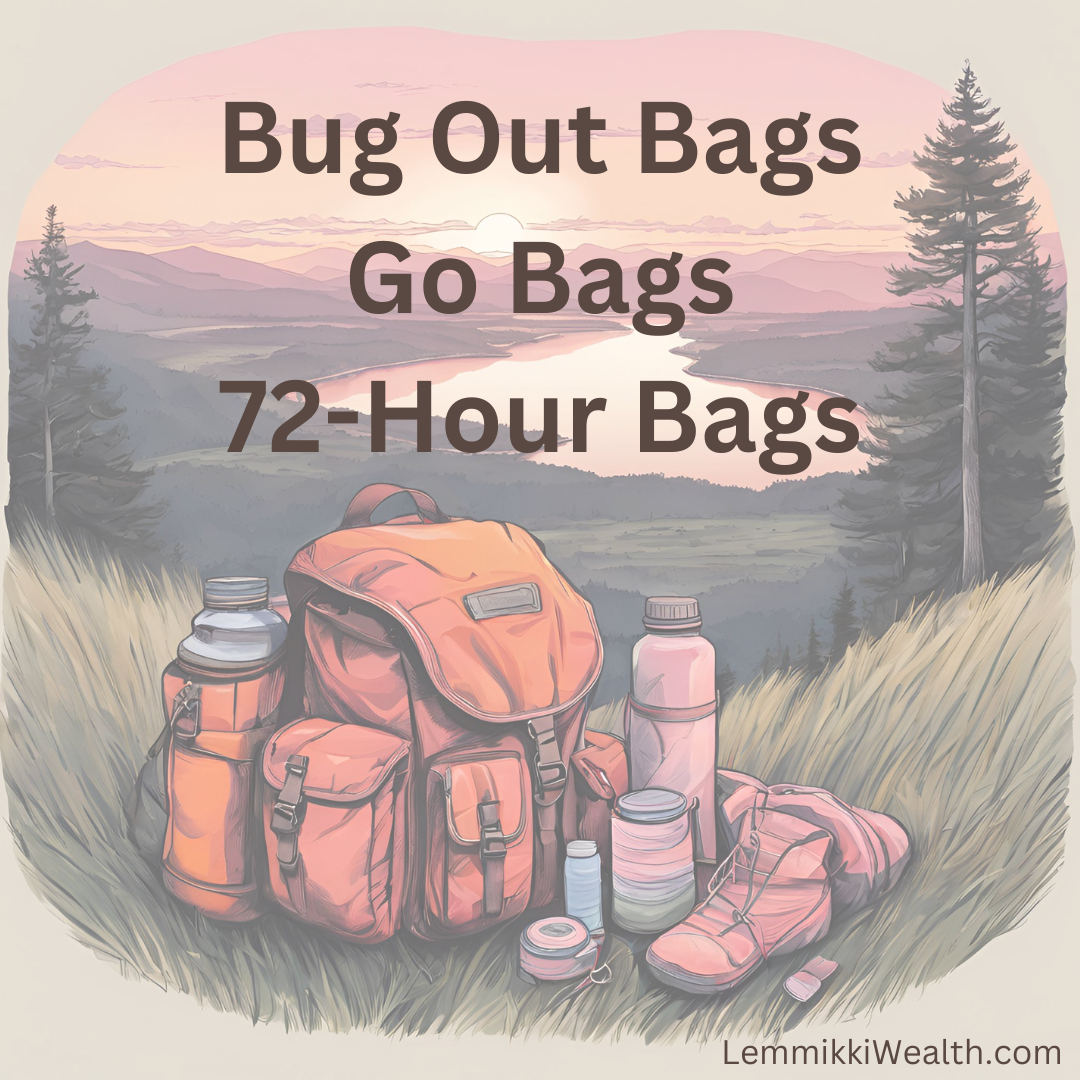 Bug Out Bags / Go Bags
