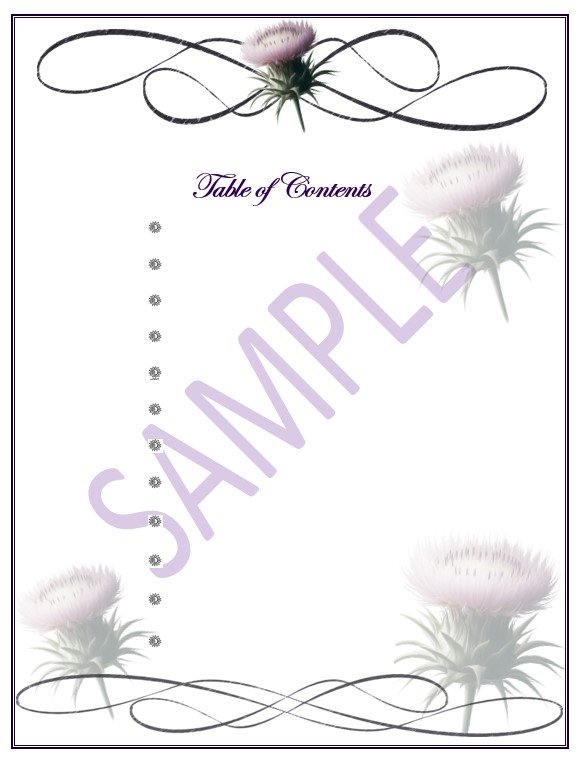 Milk Thistle Recipe Book Table of Contents Sample Page.jpg