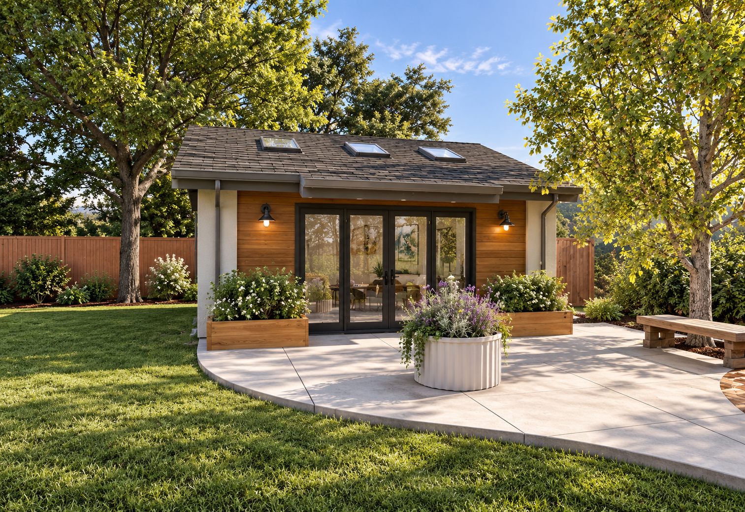 Walnut Creek, CA KENSINGTON Ca bright and functional, wheel-chair accessible ADU designed by Jeffrey Rexford, Rexford Design