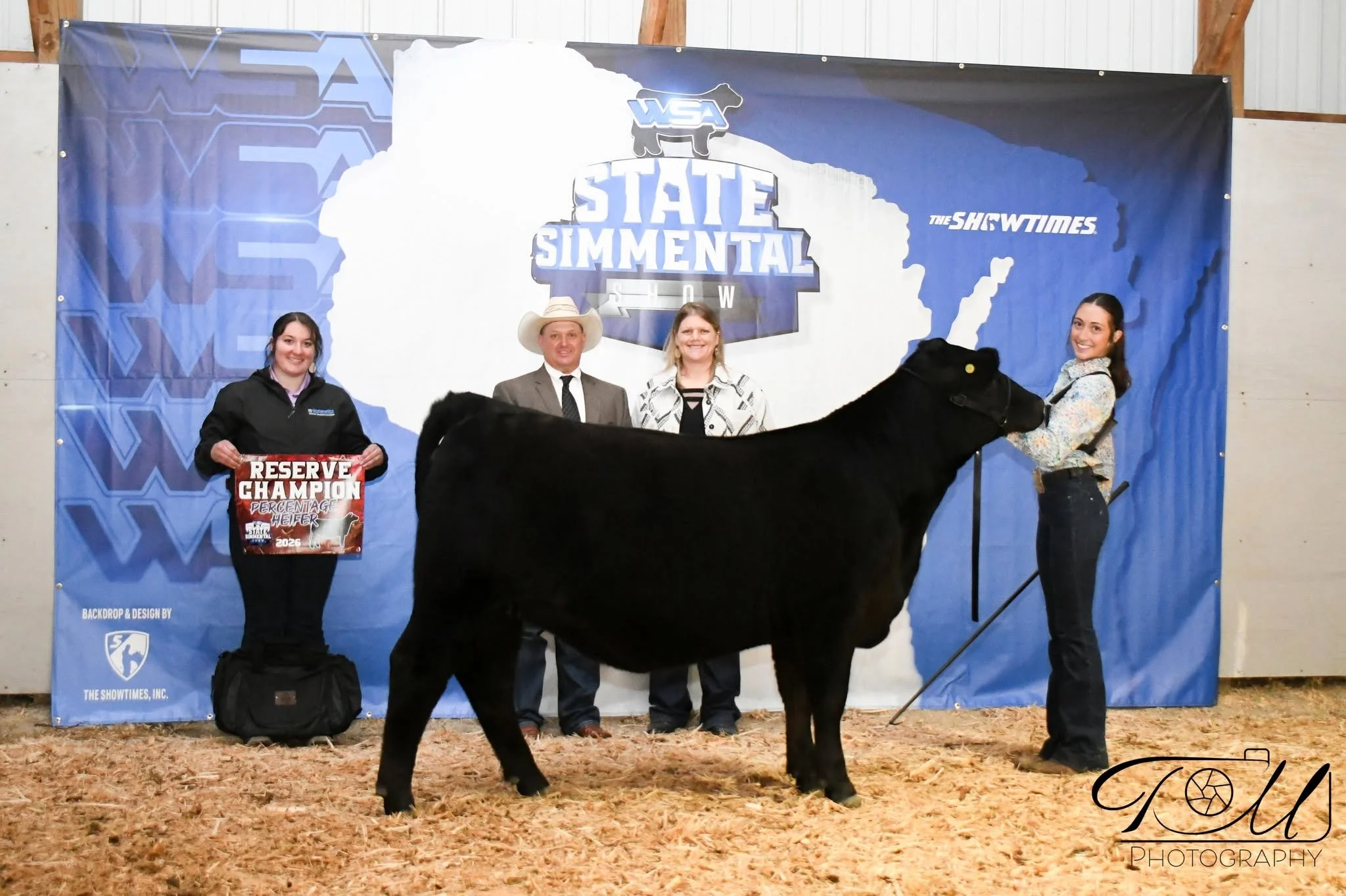 Reserve Champion Percentage Simmental-Callie Behling