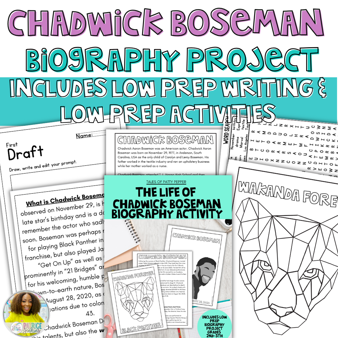 Chadwick Boseman Biography Project
