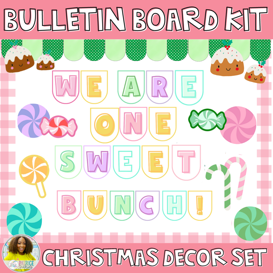 Sweet Bunch Christmas Bulletin Board Kit