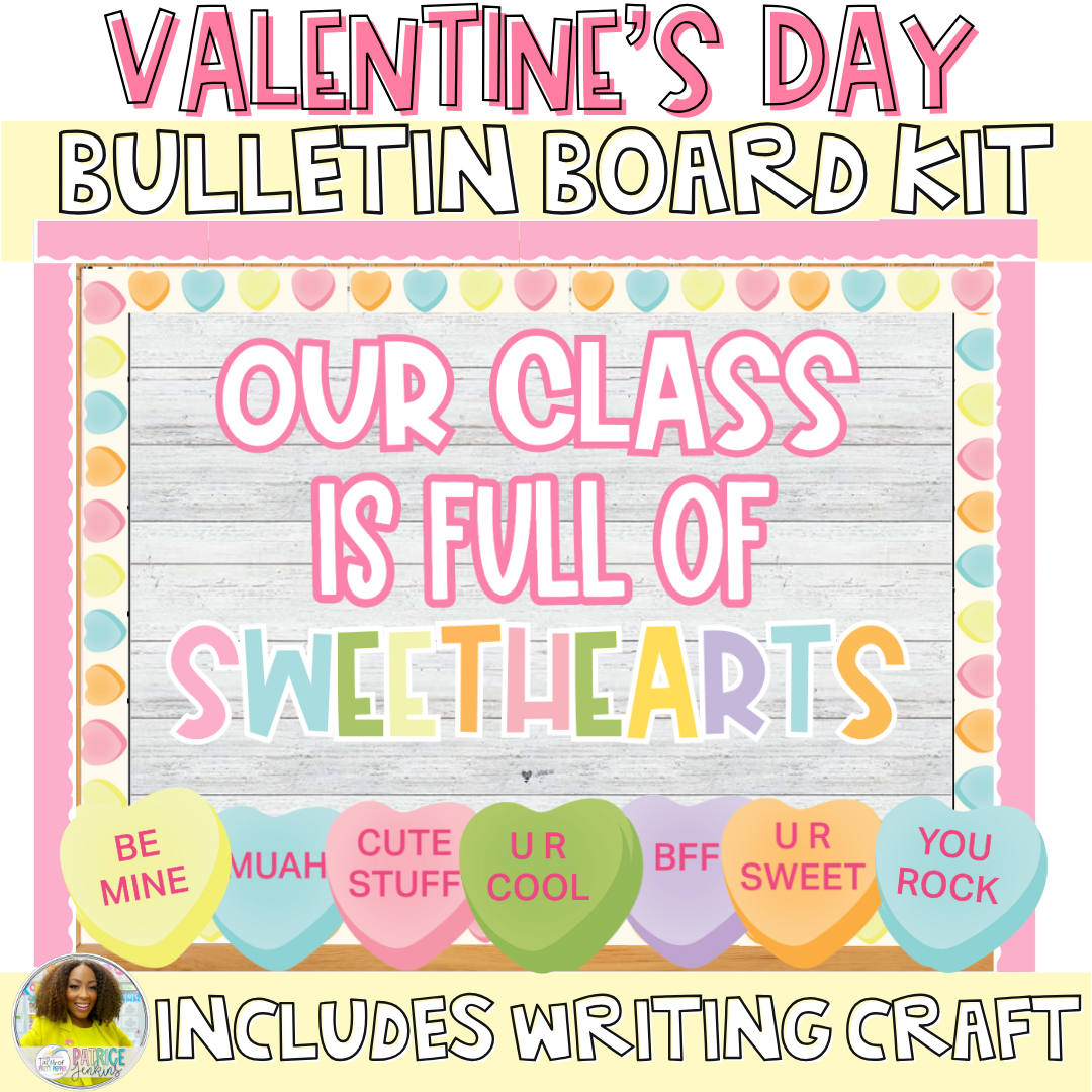 Valentine's Day: Sweetheart Bulletin Board Kit