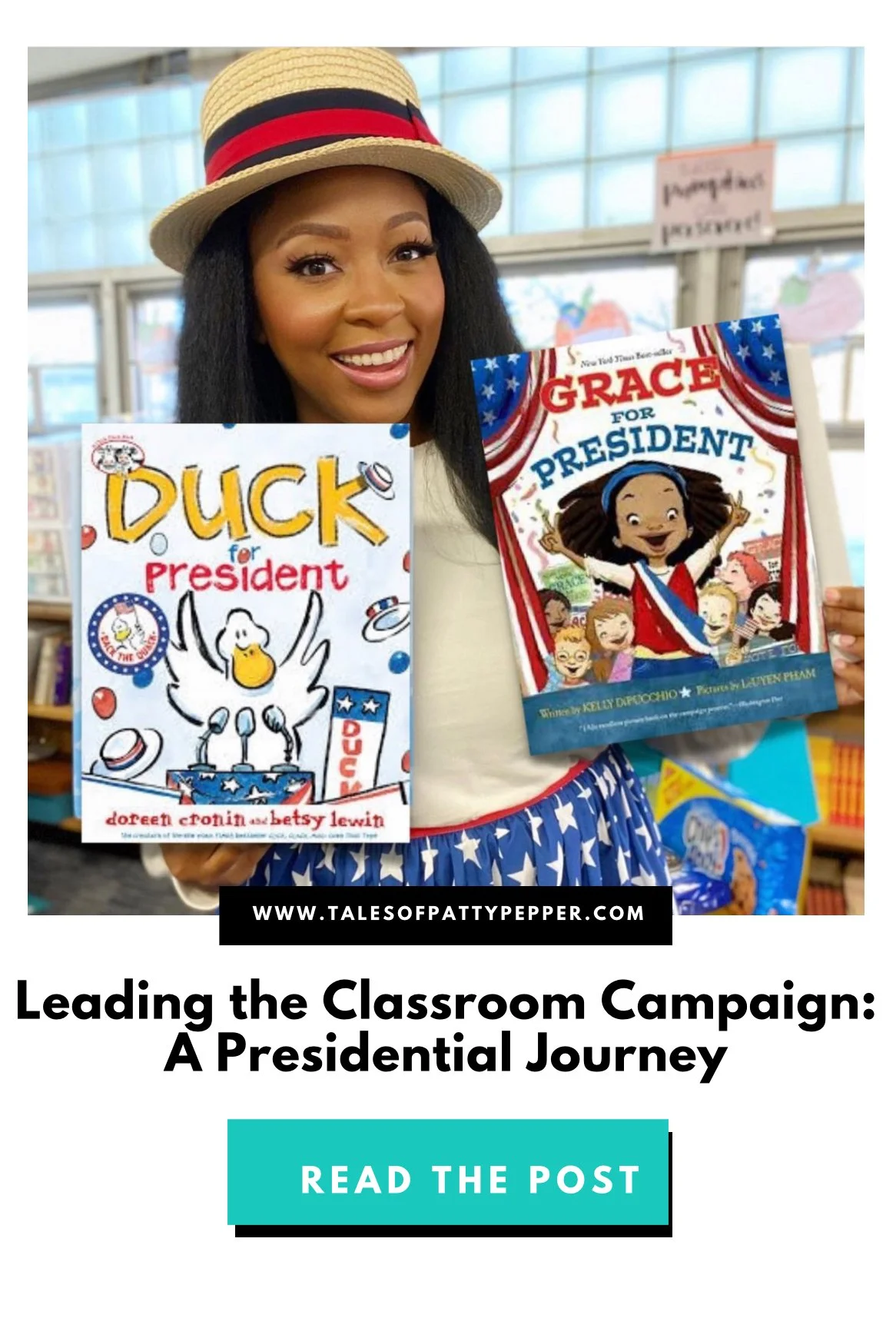 Leading the Classroom Campaign: A Presidential Journey Through Grace, Duck, and Google Slides!