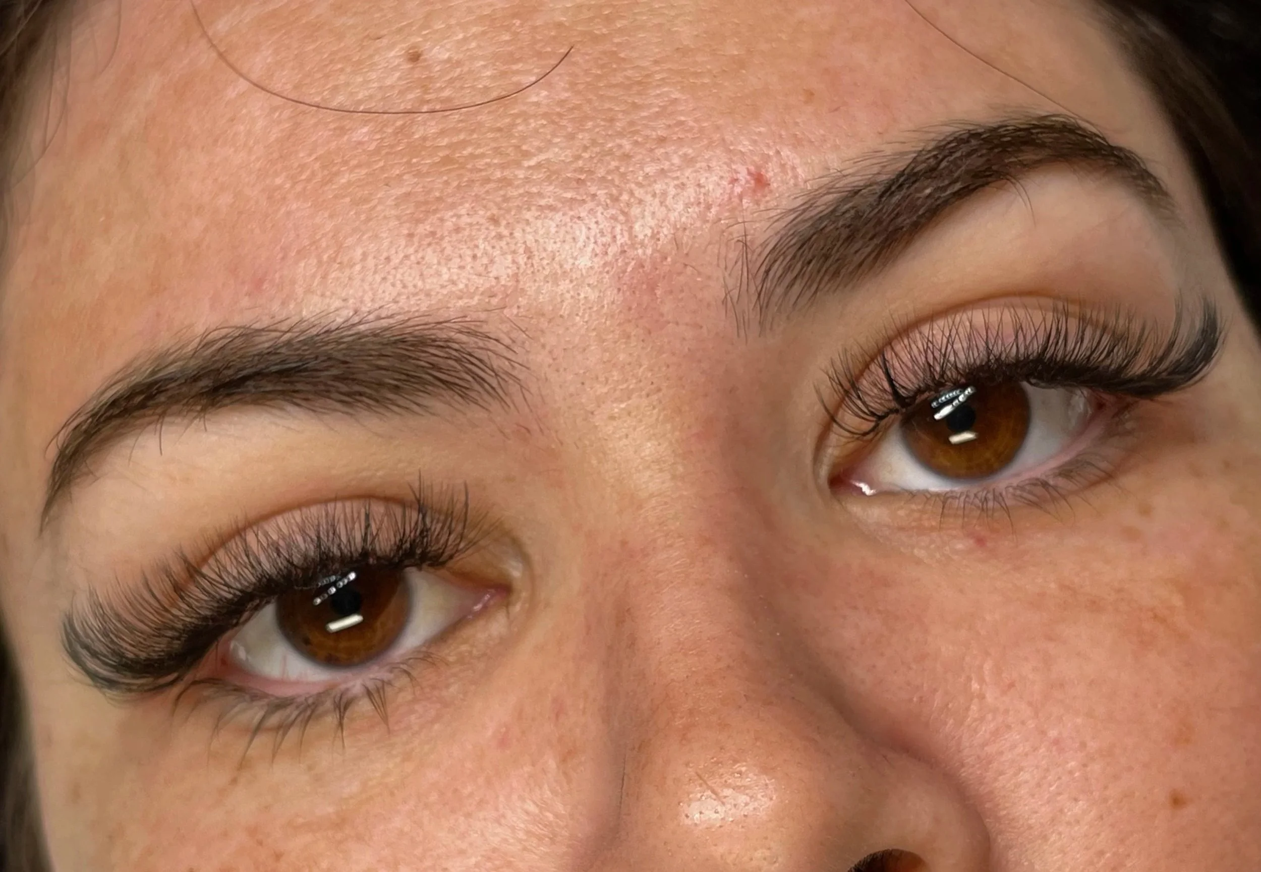 Custom lash extensions at Maxwell’s Salon & Spa in Olympia, WA