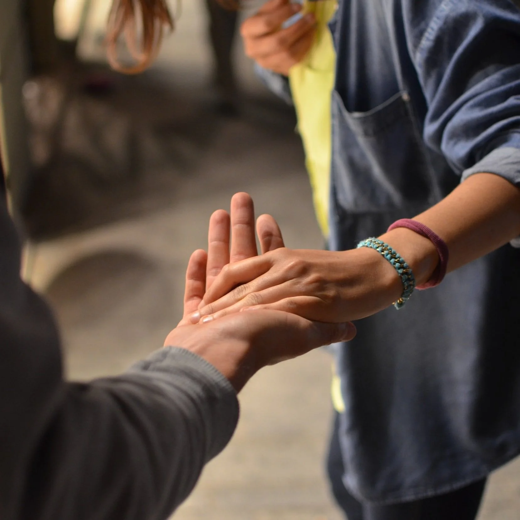 Helping hands