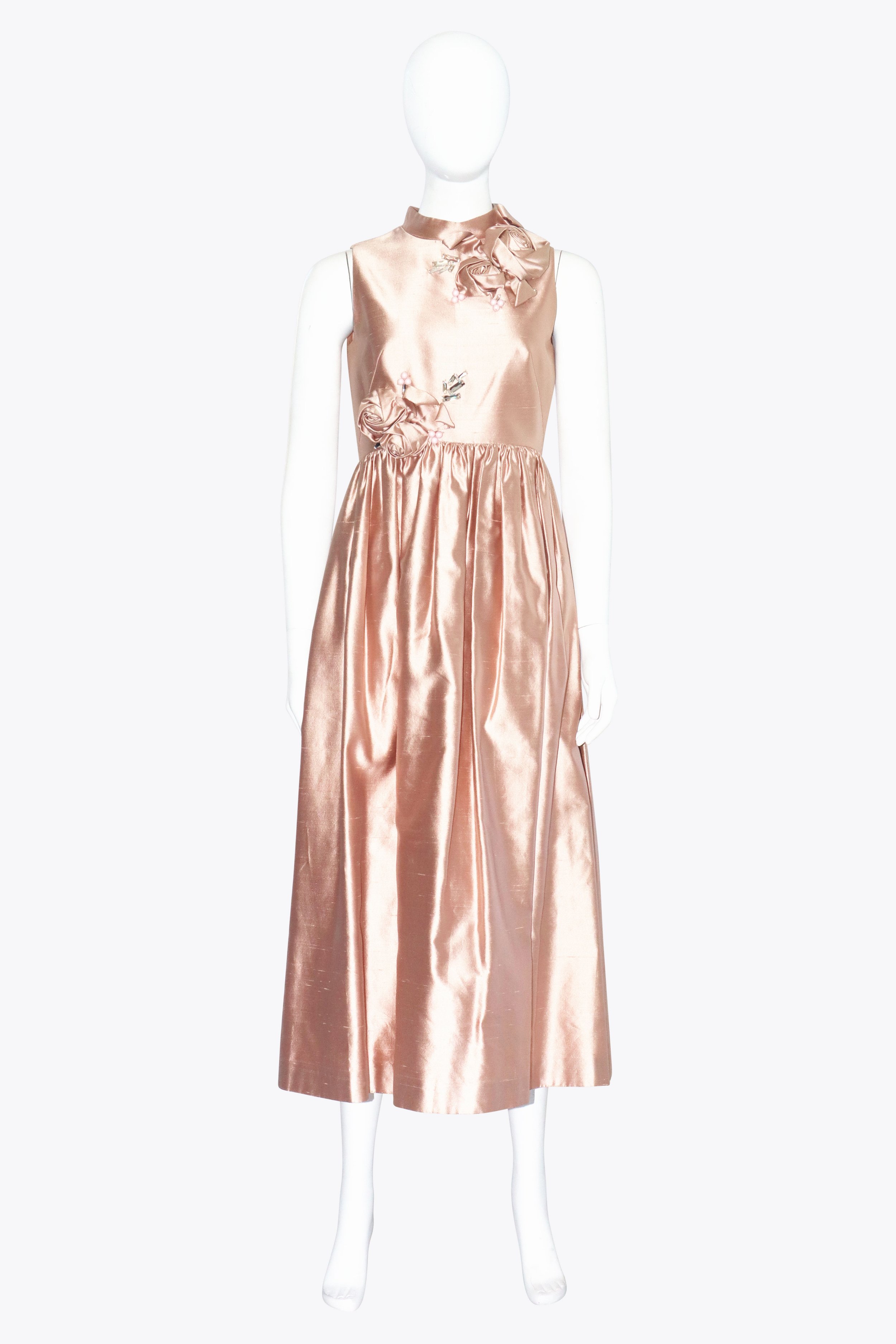 Pink Metallic Gown
