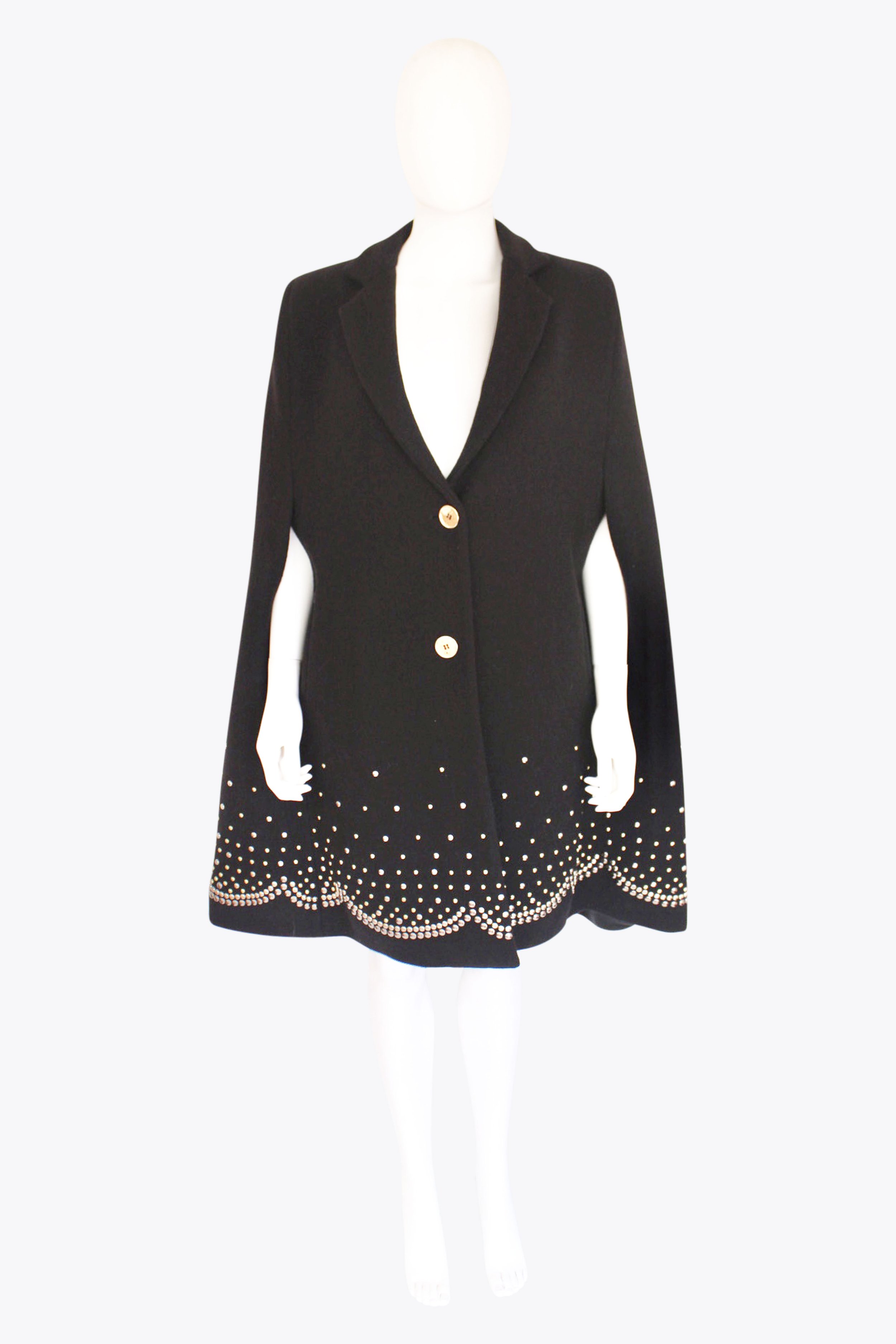 Black Cape Beaded Design
