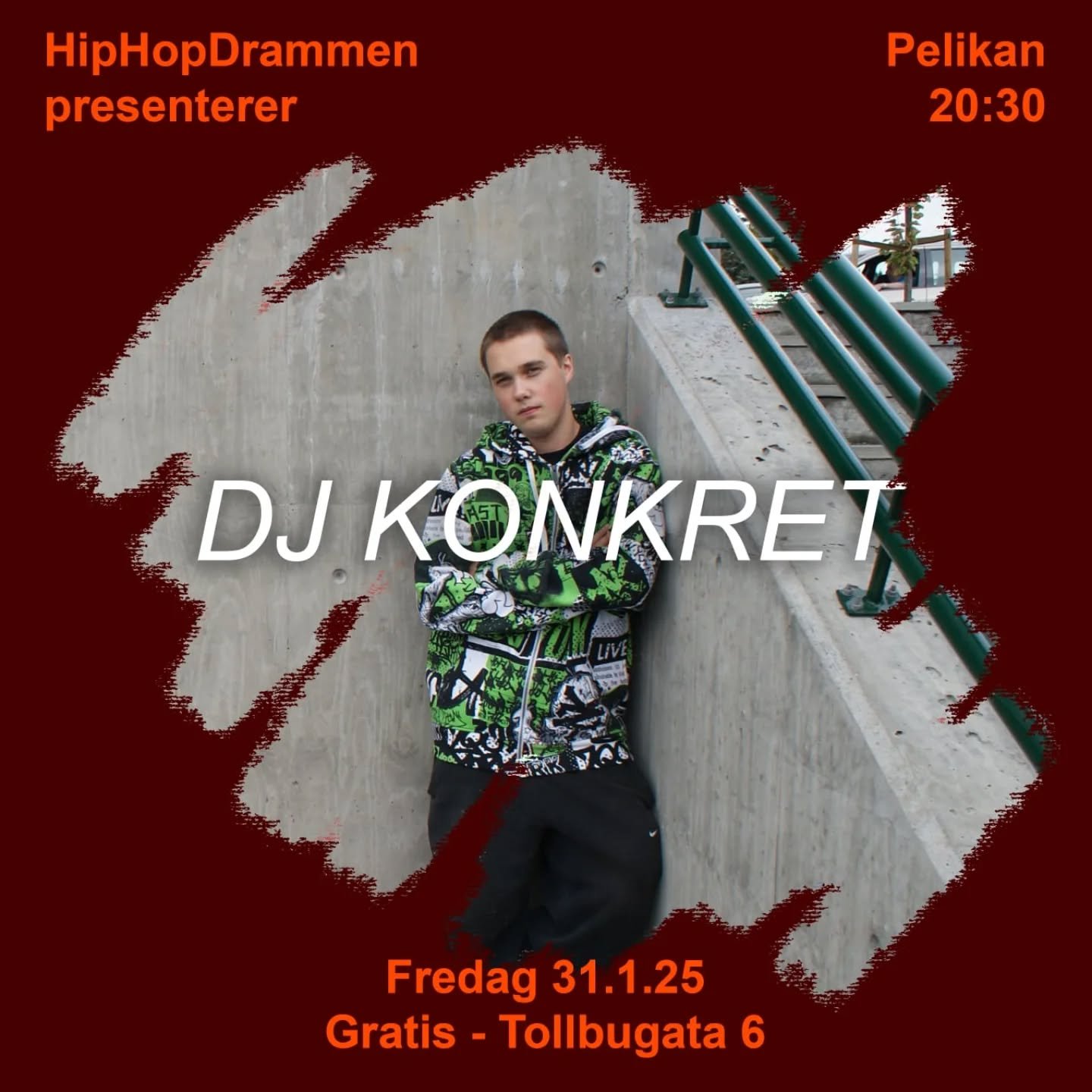 Serverer &quot;Norsk p&aring; Norsk&quot; i Drammen i morra! Ogs&aring; speller @kenny_kreger og Alkolama litt l&aring;ter 💥