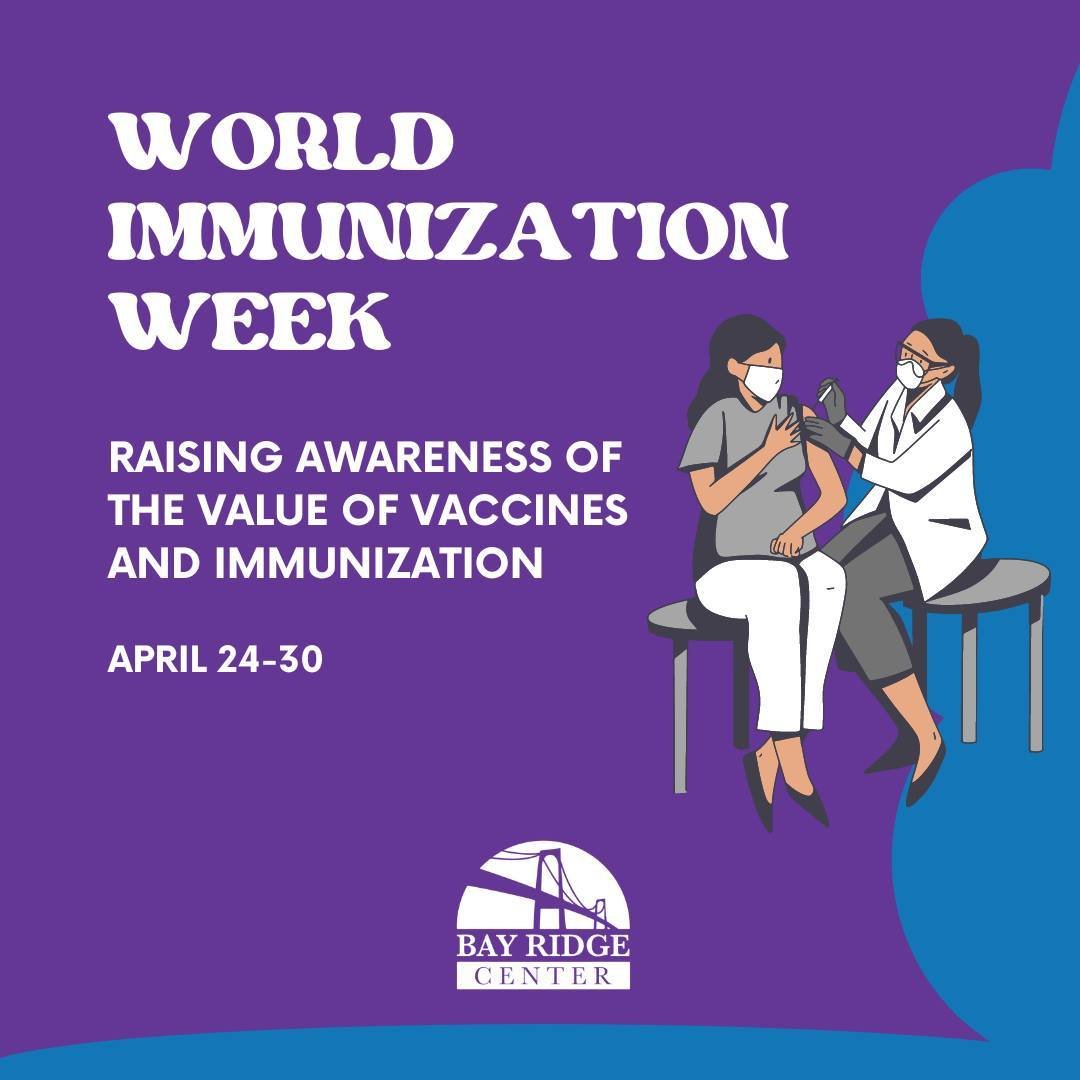 Happy World Immunization Week! Let's celebrate the power of vaccines in protecting our loved ones and communities. Stay safe, stay healthy, and let's continue to spread joy and protection together! #VaccinesWork #WIW2021