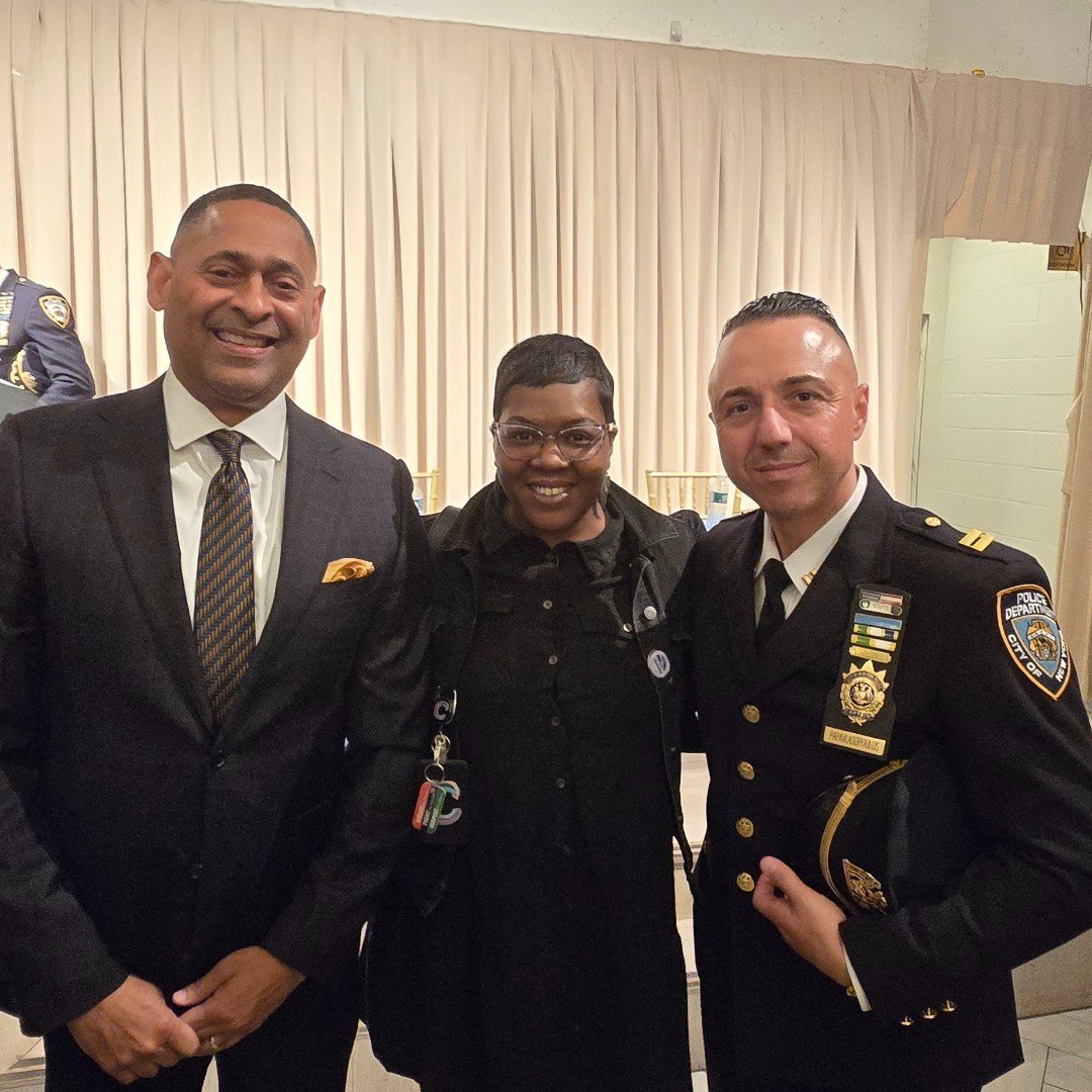 Last night, the Bay Ridge Center was invited to attend &quot;A Conversation between Cops, Clergy, &amp; The Community&quot; to strengthen the bridge between the Police and the community. Thanks to all the men in blue for their services to keep us saf