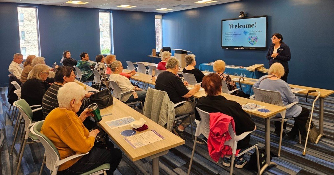 Bay Ridge Center joins hands with Maimonides for a crucial Cancer Screening &amp; Education session. Grateful for their partnership, we equip our members with knowledge and giveaways, fostering a healthier, more informed community. Together, we stand