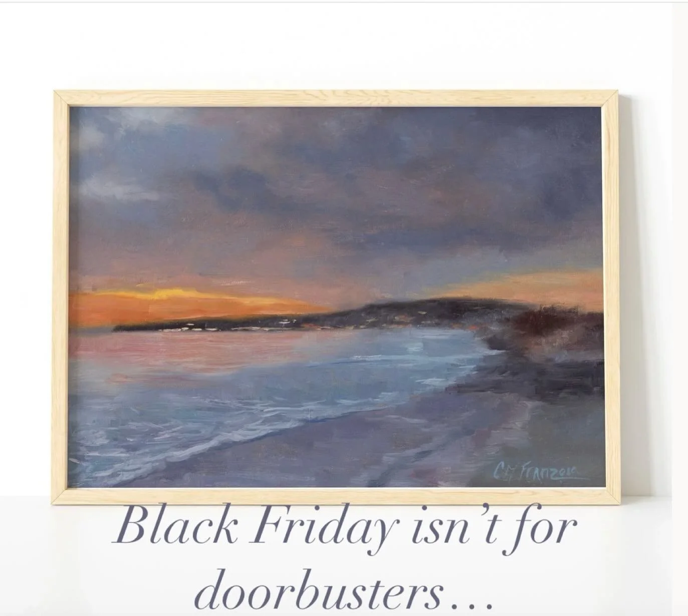 In the slowing of the year, when the air cools and the days draw inward, we reach for things that feel grounding&hellip;
pieces that remind us to breathe, to notice, to remember what is still good.

This weekend, my fine art prints will be gently dis