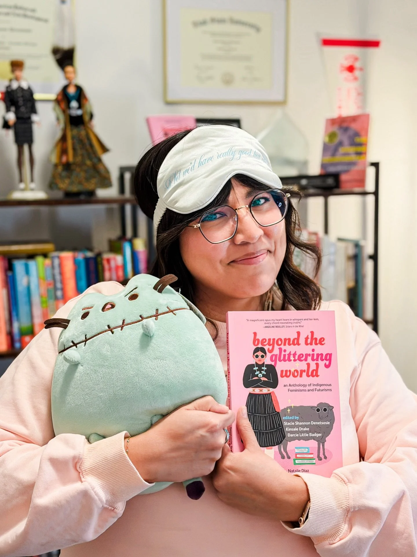 PUB DAY! ✨🩷 I write this after our heartening Slumber Party Launch with @blackwalnutbooks which was filled with laughter, wisdom, medicine, and spoken art. I&rsquo;m so incredibly thankful to @torreyhousepress for connecting me with @kinsalehues and