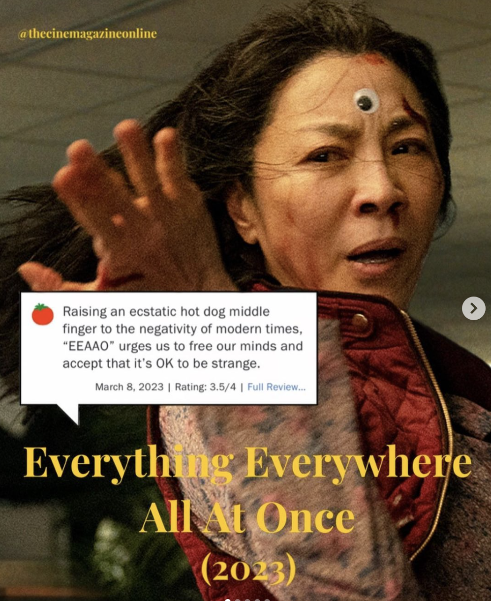 “Everything Everywhere All At Once”: A Visual Masterpiece