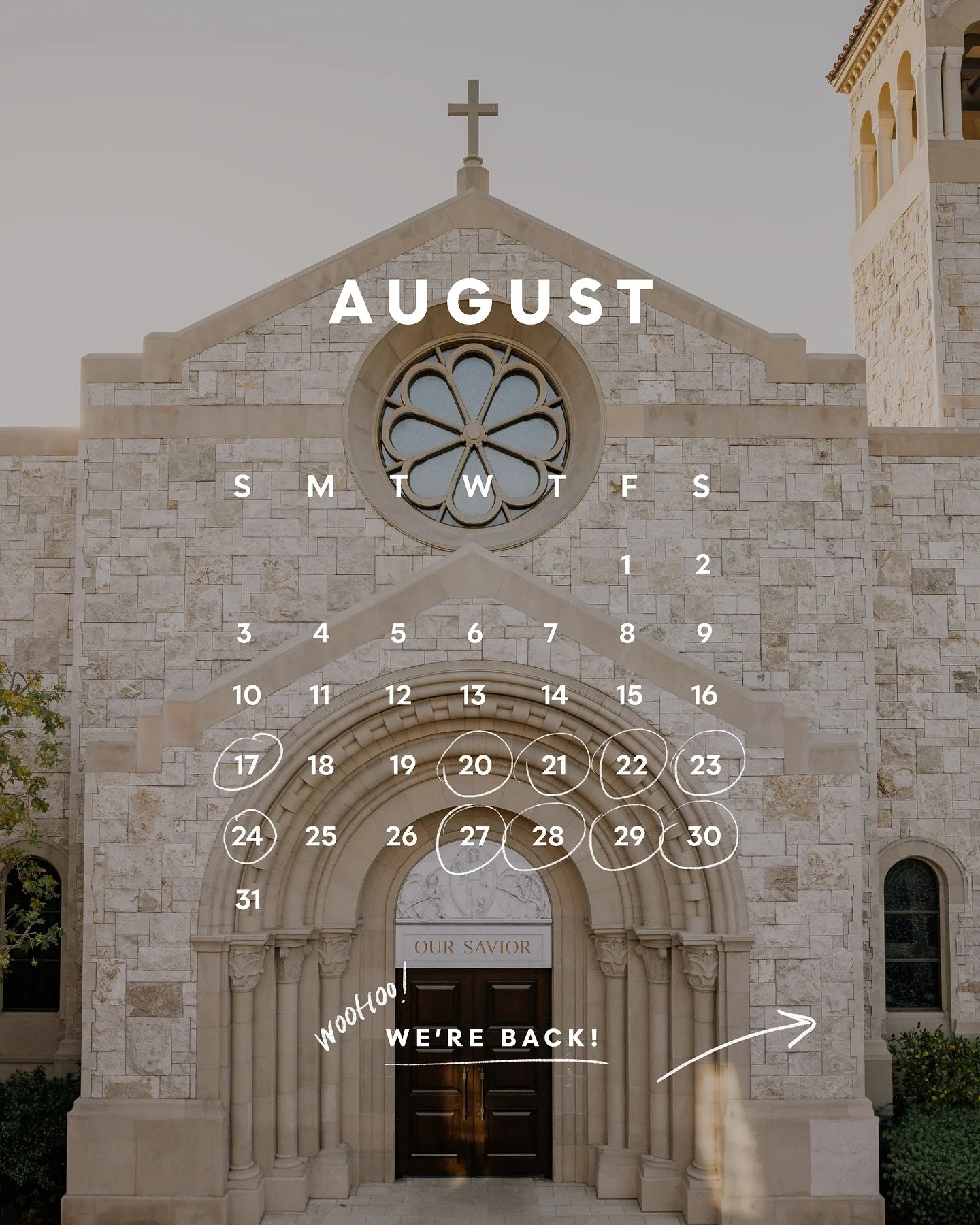 AUGUST IS HERE which means one thing&hellip;&hellip;

We get to see you SO SOON 🥹🎉

We&rsquo;ve been getting ready for the start of the school year, and we can&rsquo;t wait to welcome you home! Whether you&rsquo;re new to USC or already part of the