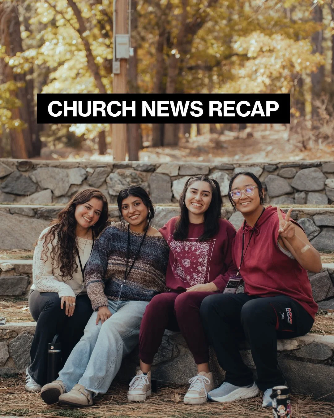 👇 Missed Church News? Here&rsquo;s what&rsquo;s coming up! 👇
 
🗓️ 10/13-10/19

1️⃣: Surrender Novena on Hallow
2️⃣: SEEK PARTY 🥳
3️⃣: Worship Night with Sarah Kroger
4️⃣: Sippin&rsquo; with the Saints | Grad Student Event
5️⃣: Shipwrecked 
Grab a