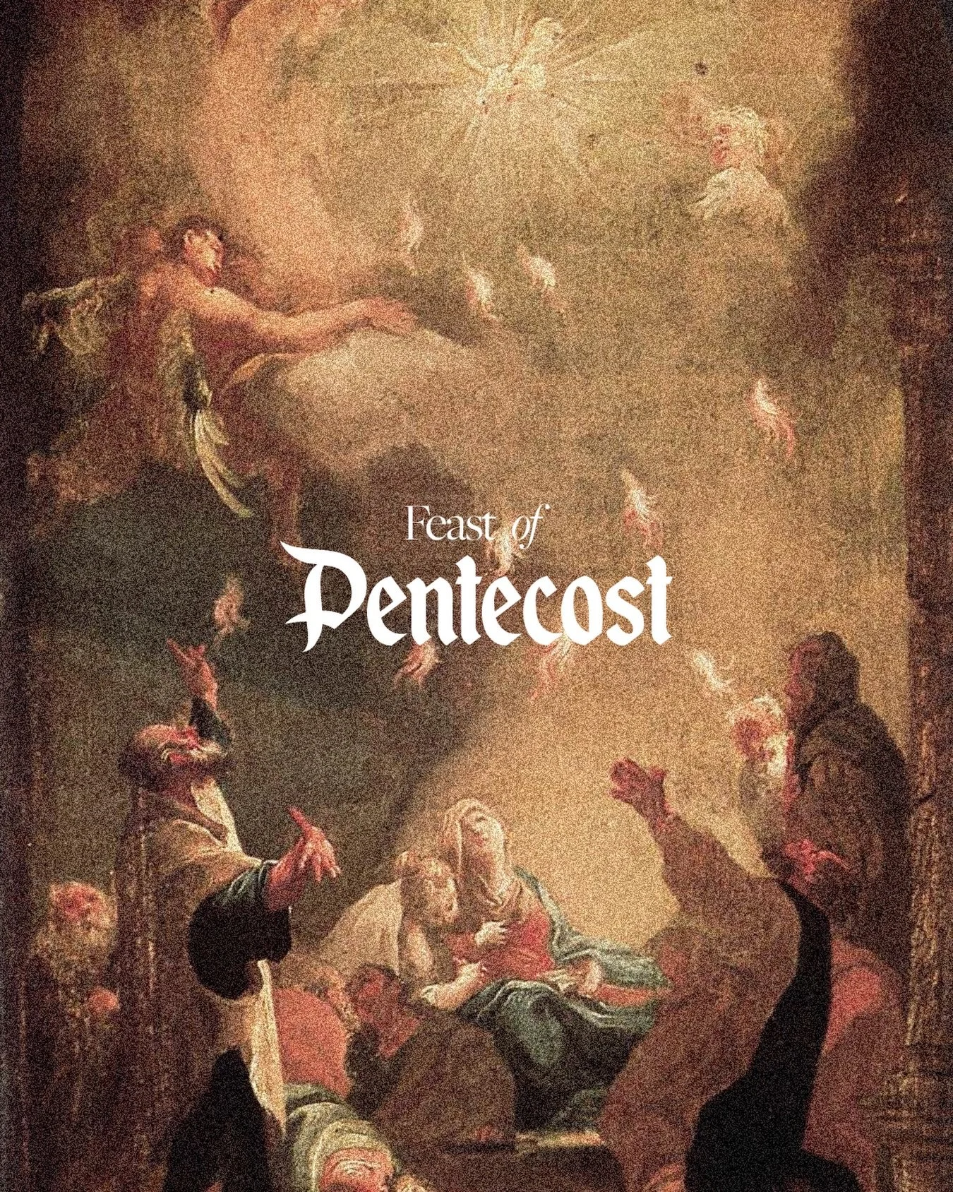 Veni, Sancte Spiritus 🕊️
&mdash;&mdash; 
Today we celebrate the birth of the church! The same fire that fell on the Apostles burns in her still.

Happy Pentecost Sunday! 🔥 #trojancatholic