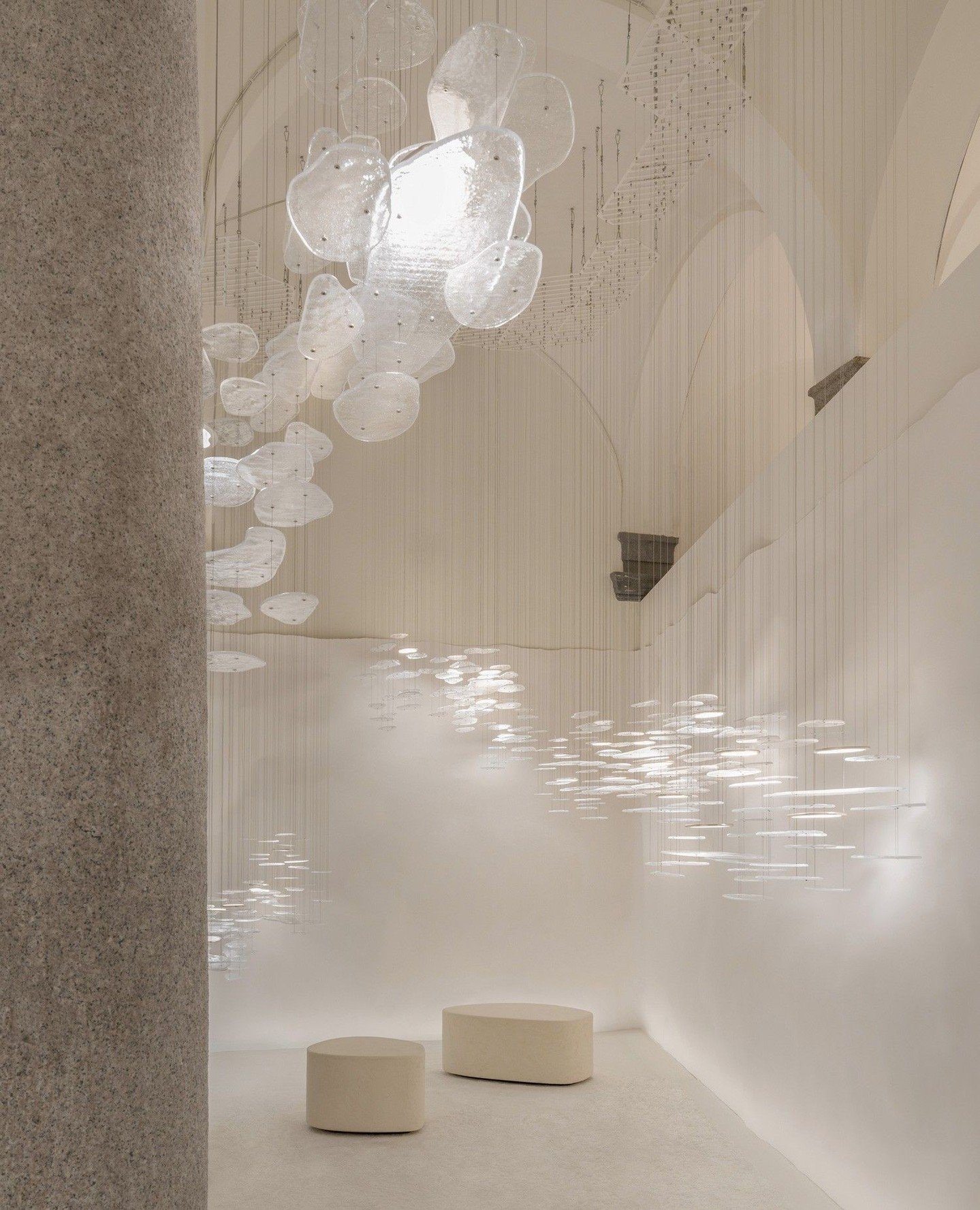 MDW2024⁠
New release from Giopato &amp; Coombes.⁠
⁠
A suspended landscape of light that tickles your perception of space, &lsquo;Bruma&rsquo; a thousand landscapes. Visit the exhibition in 5vie Milano on via san Maurilio 19.⁠
⁠
The Giopato &amp; Coom