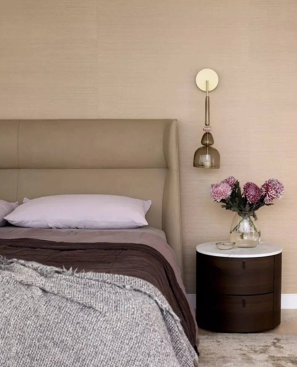 From 'Bladerunner' with Interior Design and Furnishing by @atelieralwill⁠
⁠
Their beautiful 2025⁠ project features the Giopato &amp; Coombes 'Flauti' wall light from Moebel.⁠
⁠
Architect⁠: KA Design Studio⁠
Builder⁠: The Construction Connection⁠
Land