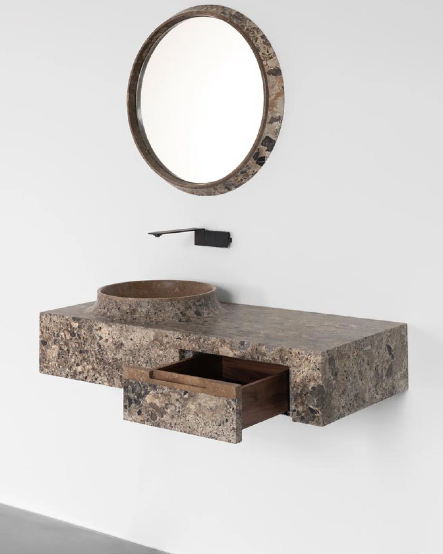 New Releases, Milan Design Week 2026.⁠
The &lsquo;Lava&rsquo; vanity by Pitsou Kedem Architects and the &lsquo;Libram&rsquo; tables by Kensaku Oshiro for Vaselli. Contact our team for details.