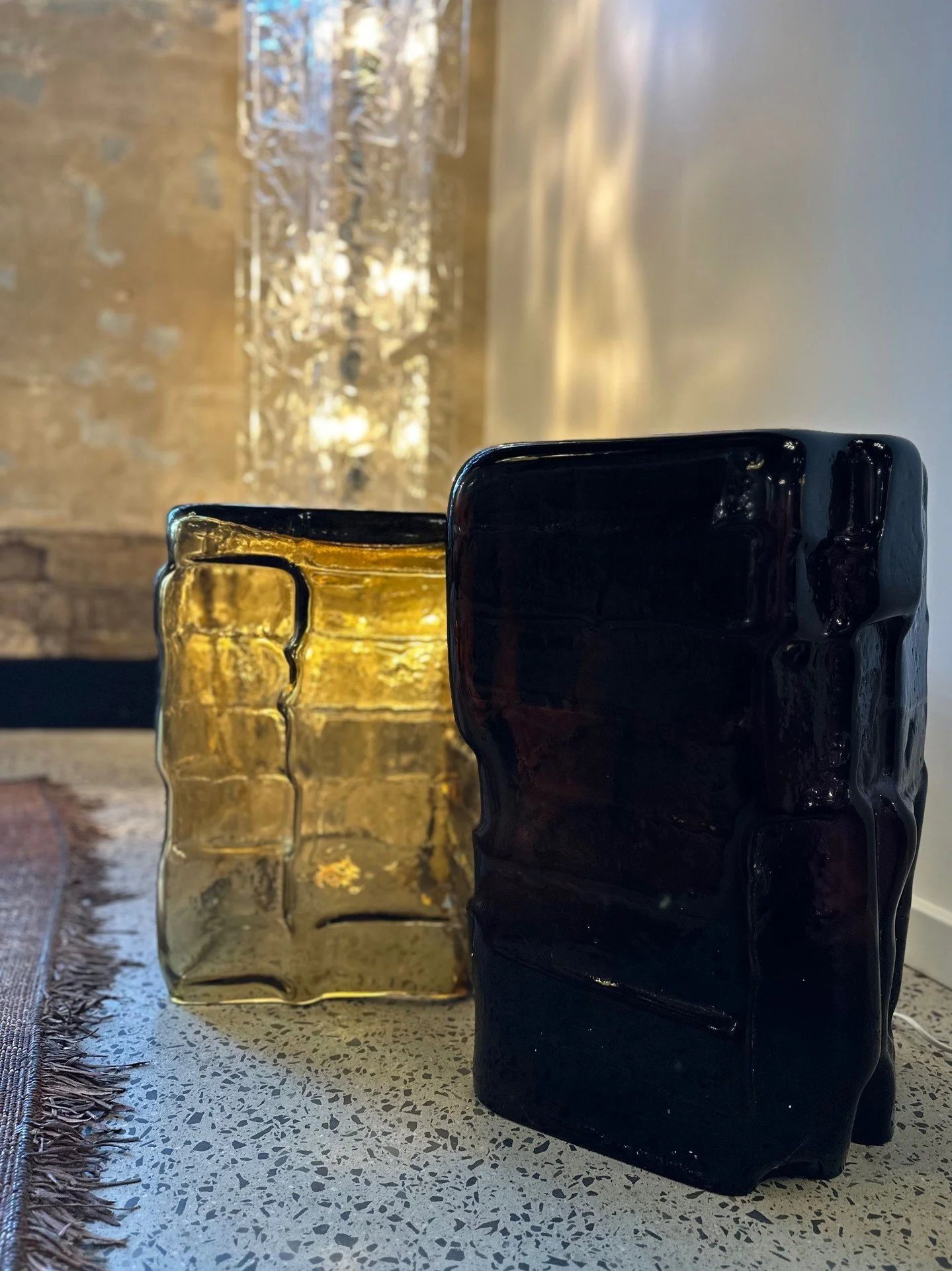 Gallery details.⁠
6:AM, Cierre Imbottiti, Wretched Flowers and Saporiti. 💛⁠