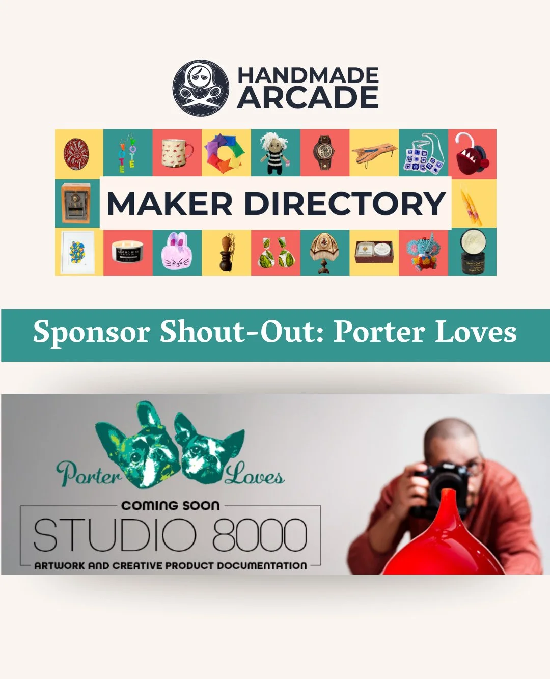 Are you interested in going to Handmade Arcade's Friday Night Preview Party on December 5? We've got 8 tickets to give away. Tell us in the comments what you love most about Handmade Arcade.⁠
⁠
This is not another social media contest - we're just fr