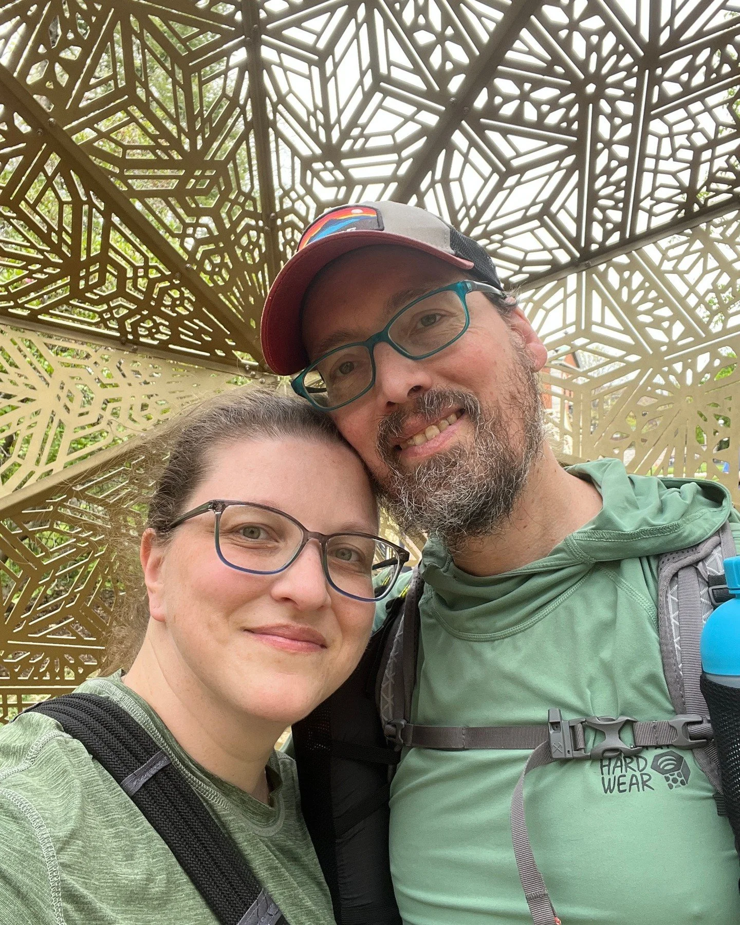 Addendum to the photo dump post for this special visit to the Missouri Botanical Gardens to see the new Patterns in Nature sculptures by HYBYCOZO. 
Seeking out opportunities to see art when we travel has become a favorite pastime. 
We&rsquo;re mega f