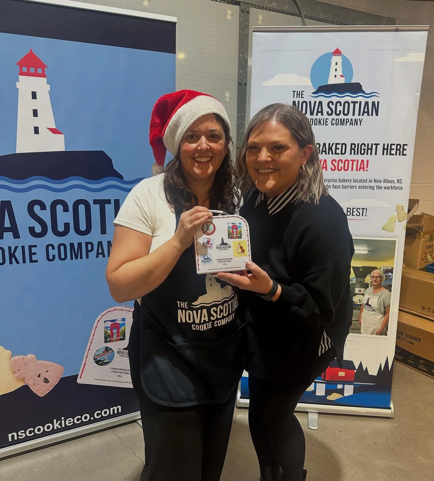Erin, Thank you for stopping my our booth at @hfxwinefest! 🤩

Appreciate all your support! 🍪❤️

#nscookieco #givethemourbest #hfxwinefest #radio #move100halifax #tasteofnovascotia #novascotialoyal #halifax #novascotia #wine #shortbread #cookies