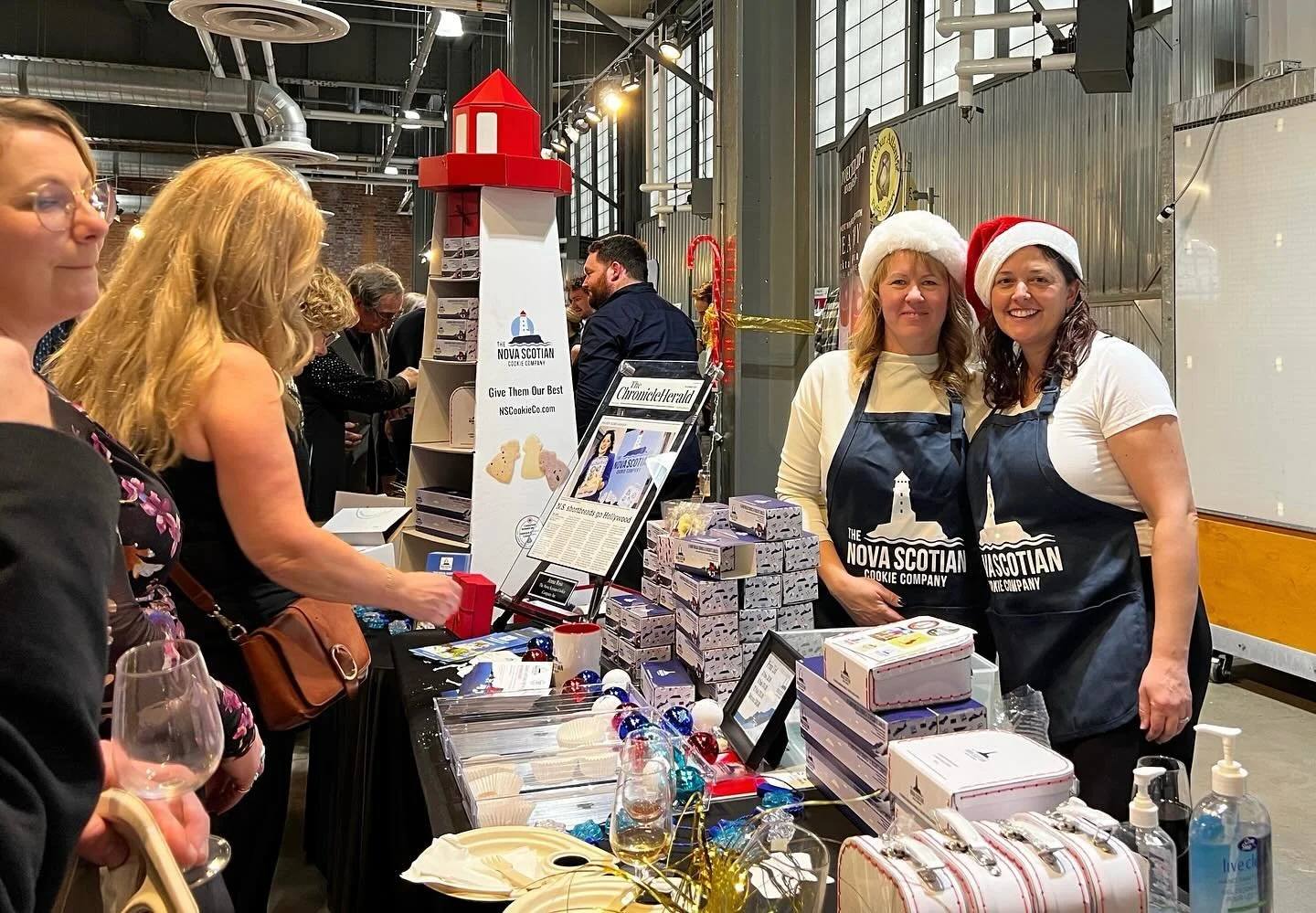 We had a blast serving up #nscookieco shortbread cookie samples at the Halifax International Wine Festival yesterday! 🍷🍪

It was a busy successful event! 🤩
If you missed it put it on your calendar for next year.
We will see you there!

#nscookieco