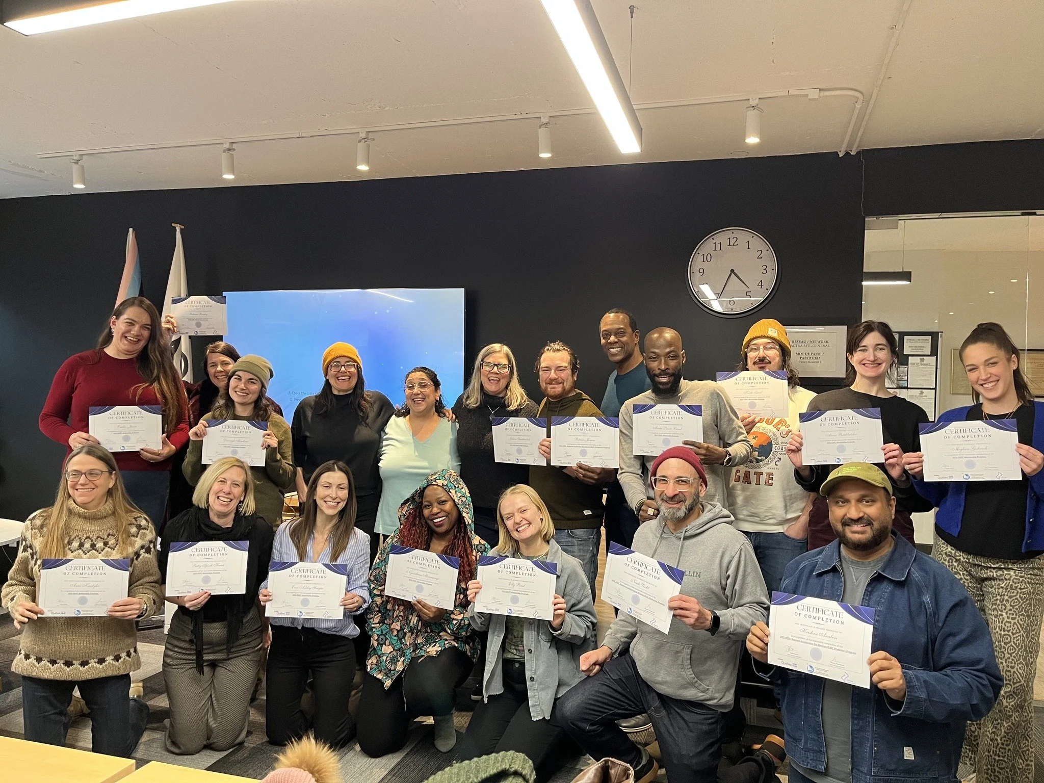 congratulations to our cohorts!!!