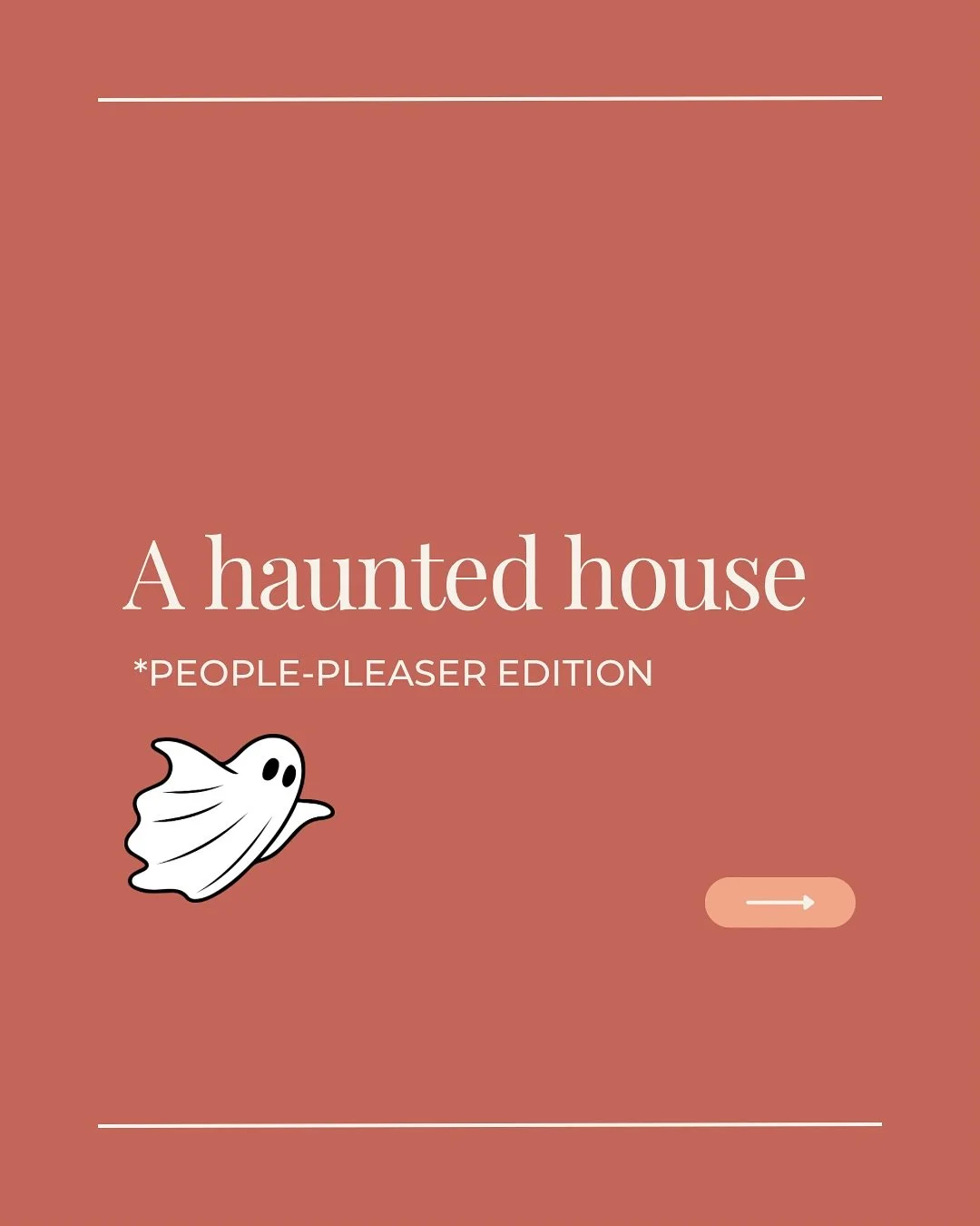 Haunted by guilt every time you say no? 👻
You don&rsquo;t have to live that way.
At Clark Counseling, we help women find freedom from people-pleasing and anxiety. 

#ClarkCounseling #TherapyforWomen #MentalHealth #PeoplePleasing