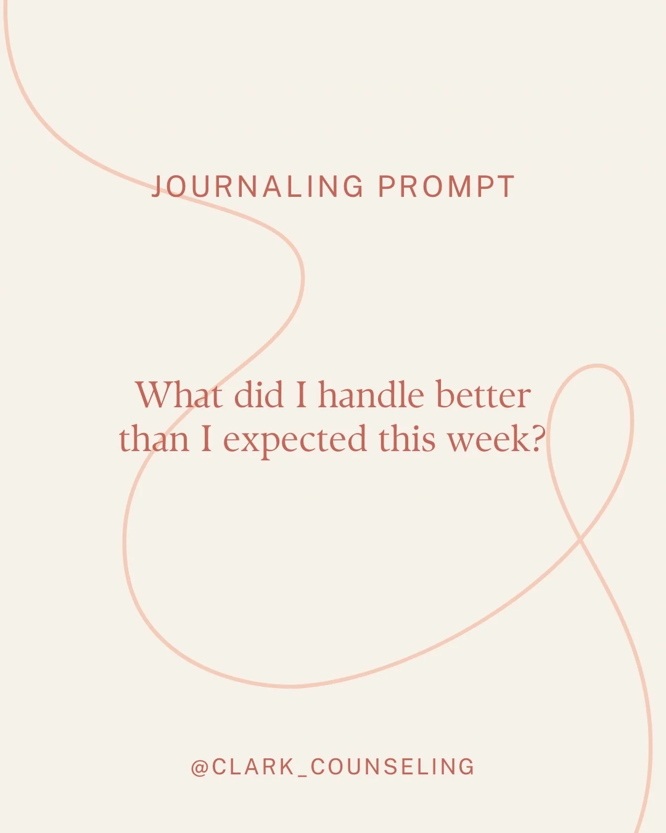 Sometimes growth is quiet.
It&rsquo;s in the moments you realize, &ldquo;Hey, that didn&rsquo;t impact me like it used to.&rdquo;
Take a minute to notice what you handled better than you expected this week and give yourself credit for it. 

#reflecti