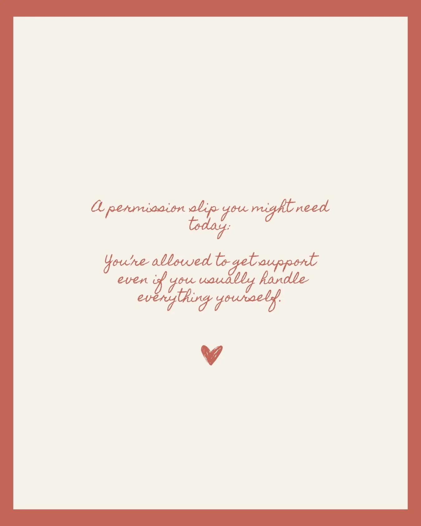 Some women are so used to being the strong one that receiving support feels wrong. Here&rsquo;s a little permission slip today that even though you CAN handle everything on your own it doesn&rsquo;t mean you HAVE to. 

🤍 Clark Counseling