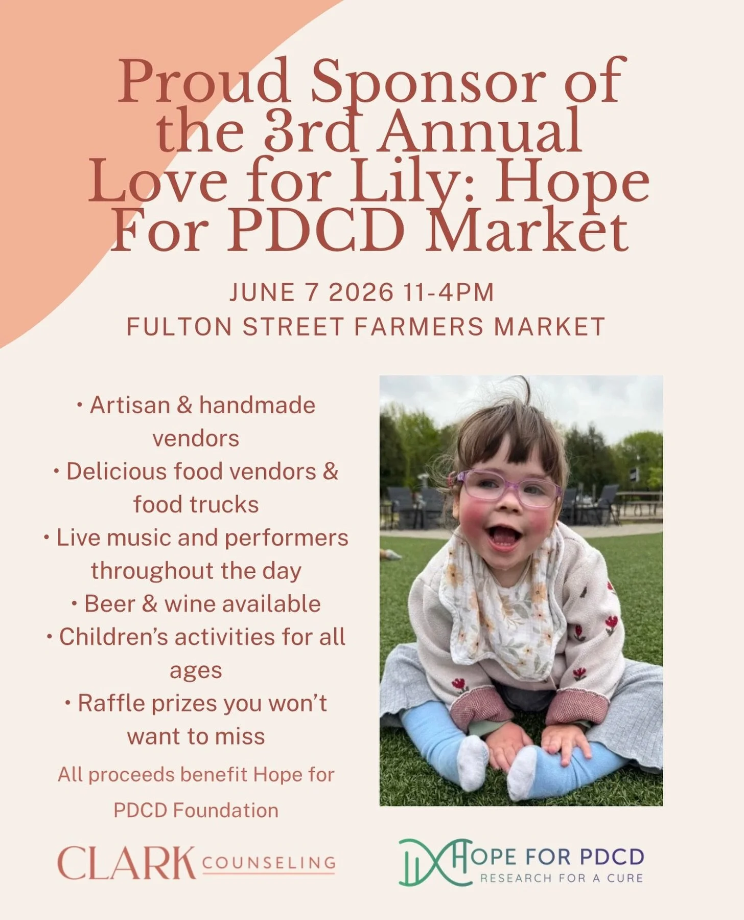 We&rsquo;re honored to be sponsoring the 3rd Annual Love for Lily Market Fundraiser happening this Sunday! 🤍

Join us for a beautiful day of shopping, food, music, family fun, and community, all in support of an incredibly meaningful cause.

This sp
