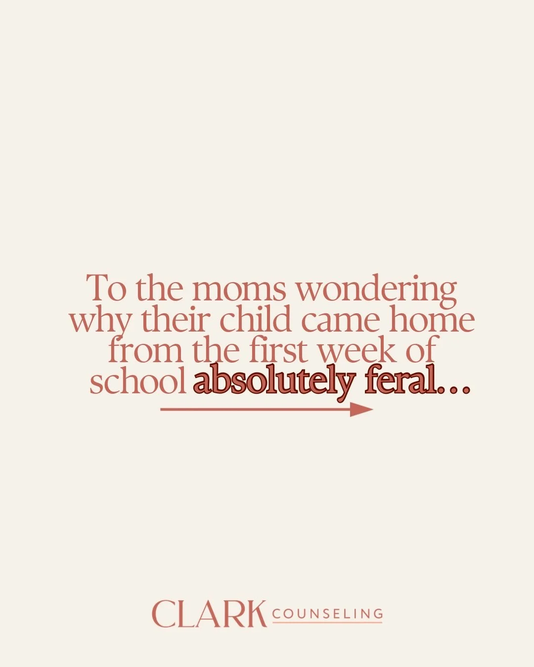 To all the moms currently experiencing the after-school unraveling... we see you 😂🤍