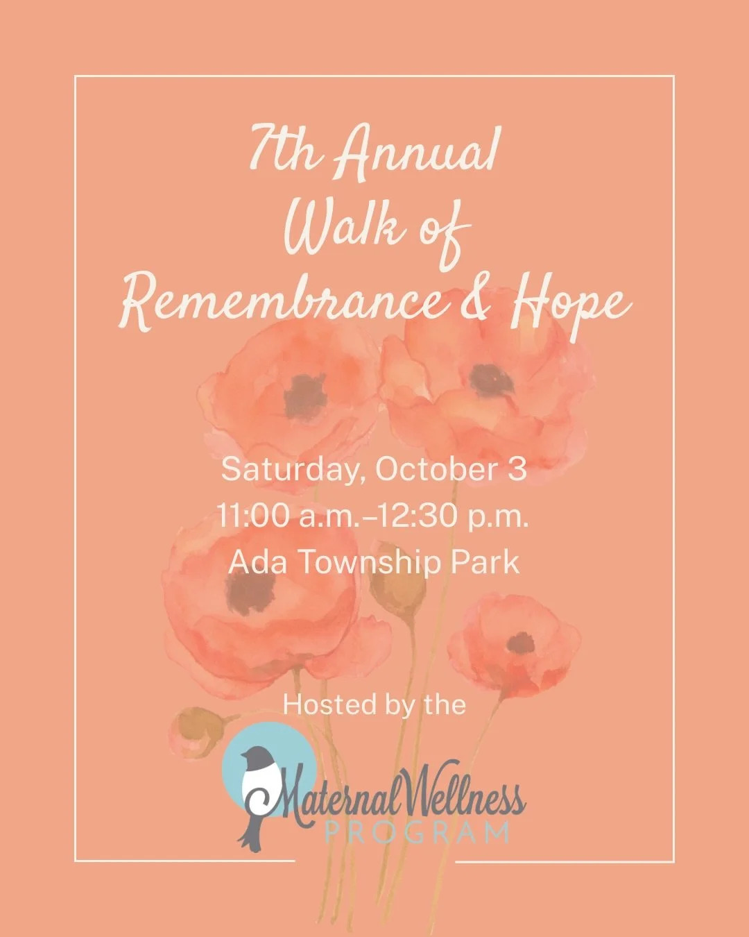 If you&rsquo;re a parent who has gone through a miscarriage, stillbirth, or infant death, the Walk of Remembrance &amp; Hope offers a space to honor your baby alongside others who understand. Family, friends, and the whole community are welcome. 🤍 T