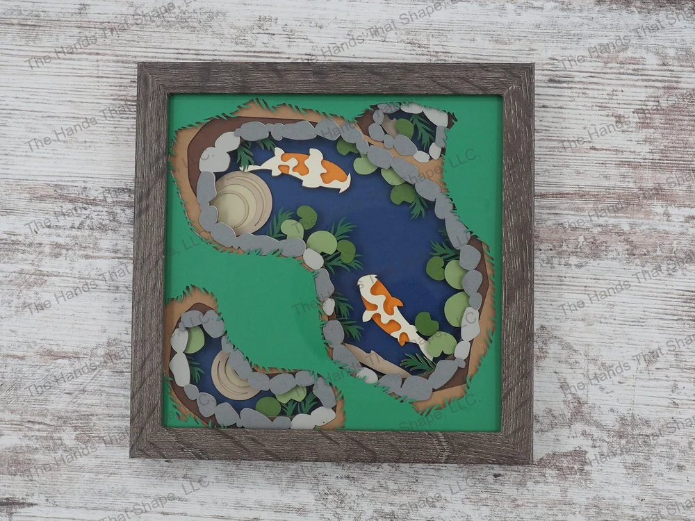 Pond Paper Project How To Make A Paper Fish Pond