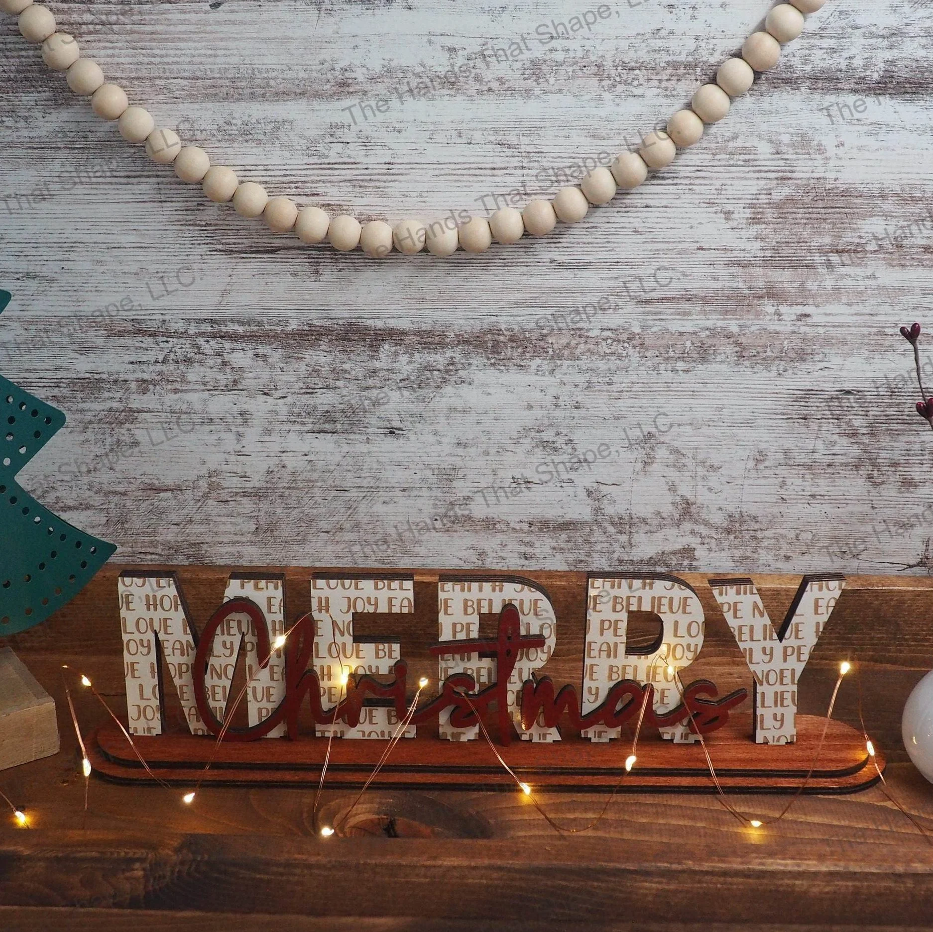 Merry Christmas Shelf Sitter