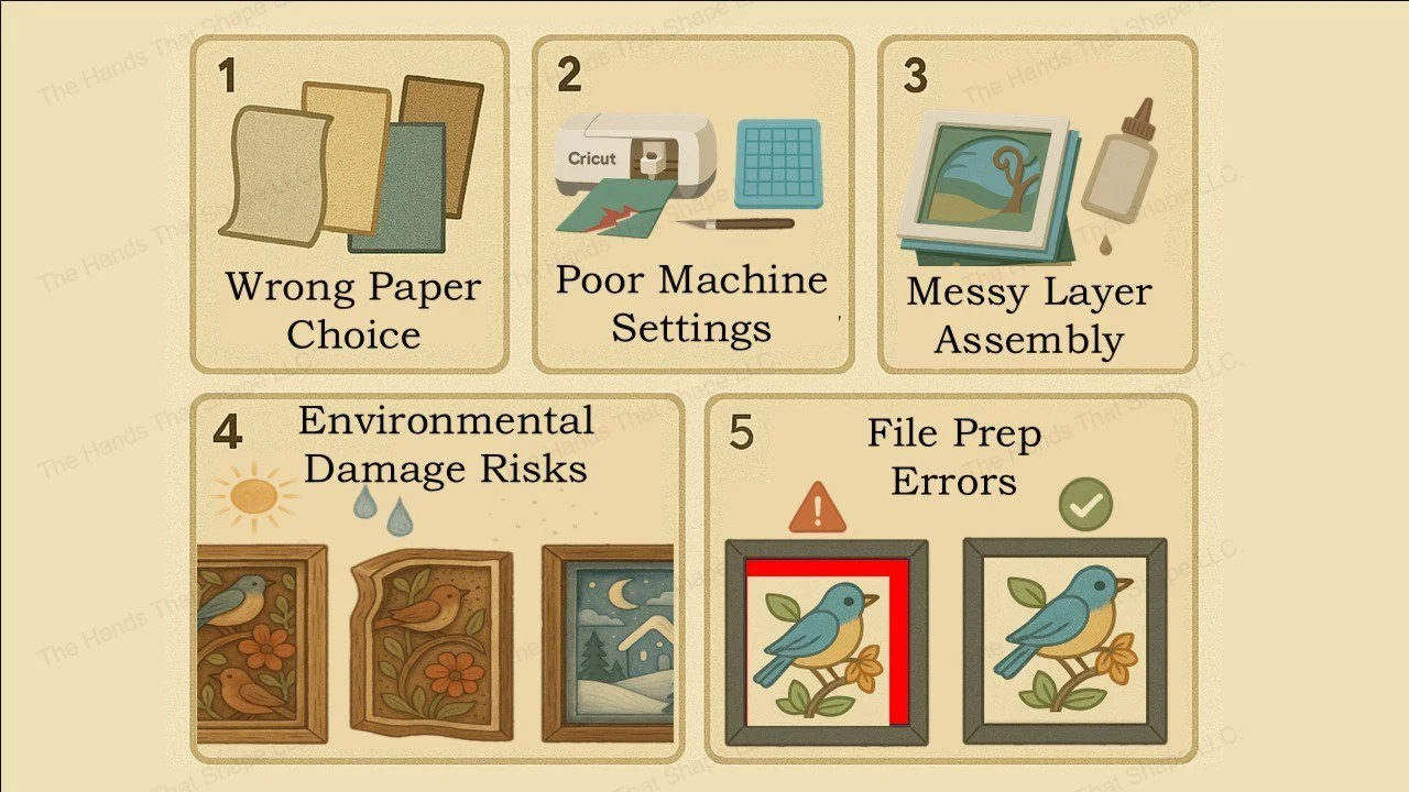 5 Common Mistakes to Avoid in 3D Papercrafting (and How to Fix Them)