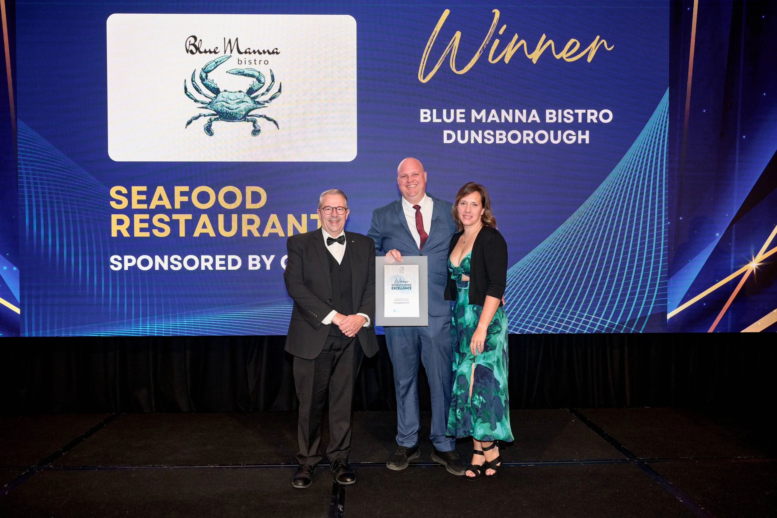 Blue Manna Bistro 2026 WA Seafood Restaurant Award from Restaurant & Catering Australia