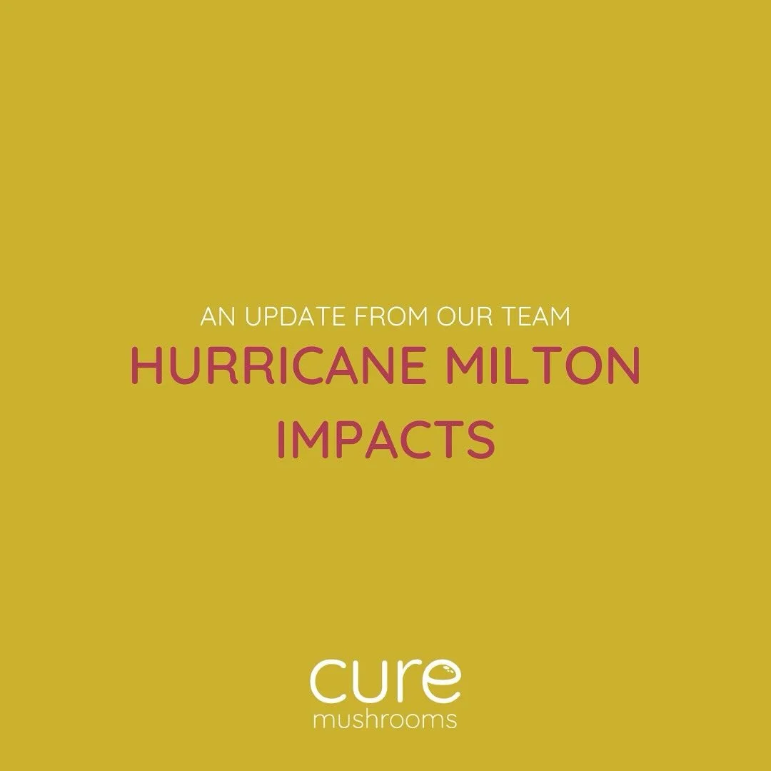 As a Tampa, Florida-based company, we are devastated about the state of our city after both Hurricane Helene, and now Hurricane Milton. We are thankful to report that our team has checked in and are all safe. Given the circumstances, please expect fu