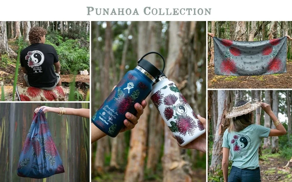 T&amp;C Surf Designs creates the “Punahoa Collection” to support our Island Forest