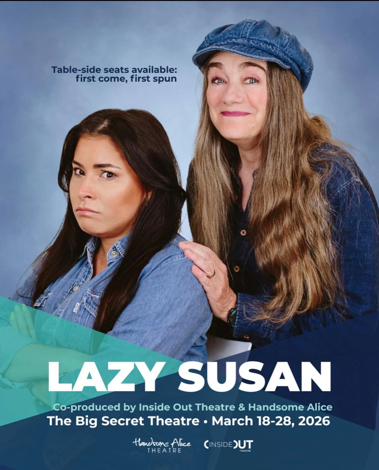 Do you have your tickets? (Link in bio)

Audiences get a front row seat and sit side by side with the characters as their story unfolds around a giant spinning table. This immersive play explores love, loss, loyalty and coming-of-age&hellip; at any a