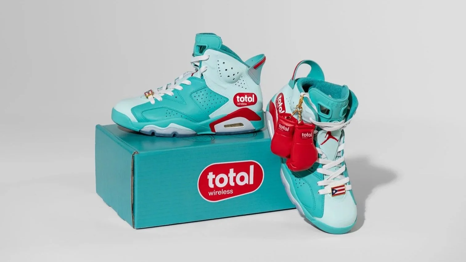 Total Wireless Gifted Custom Sneakers