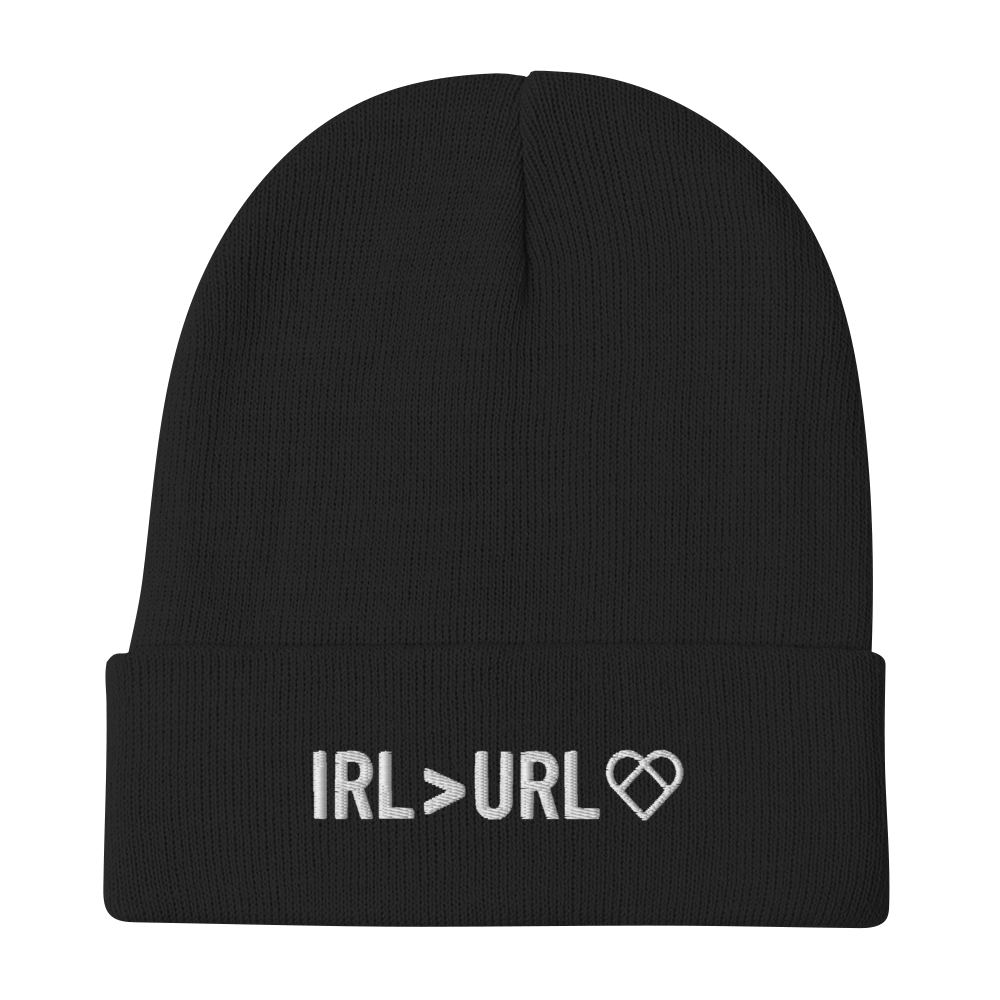 IRL > URL Embroidered Beanie