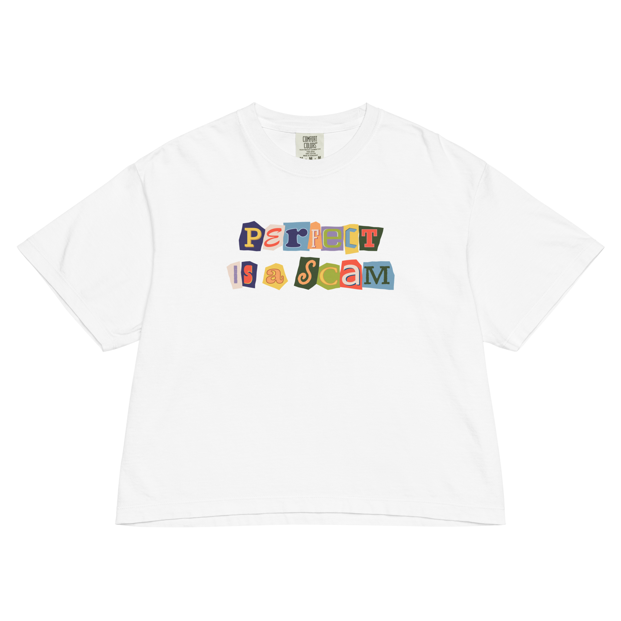 Perfect Is A Scam Women's Boxy Tee