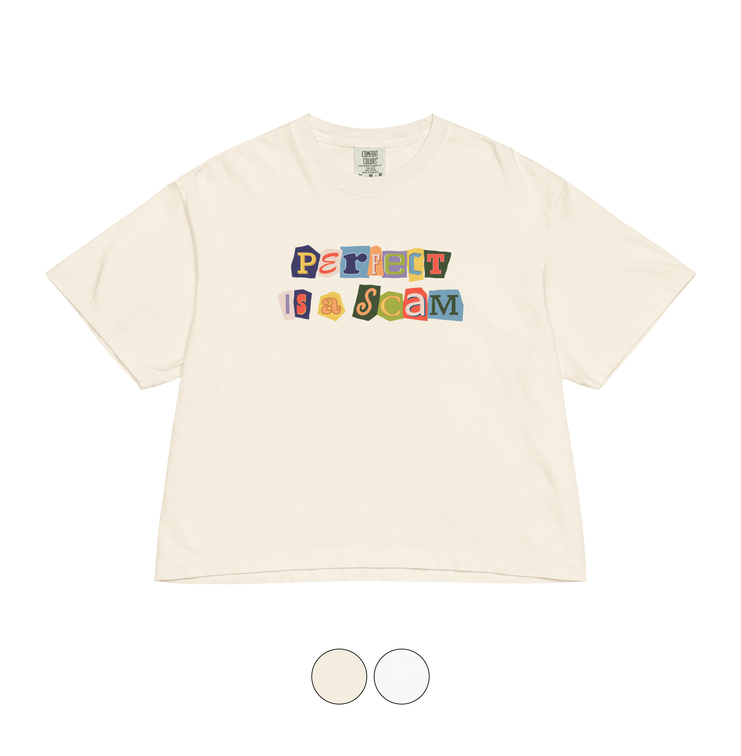 Perfect Is A Scam Women's Boxy Tee