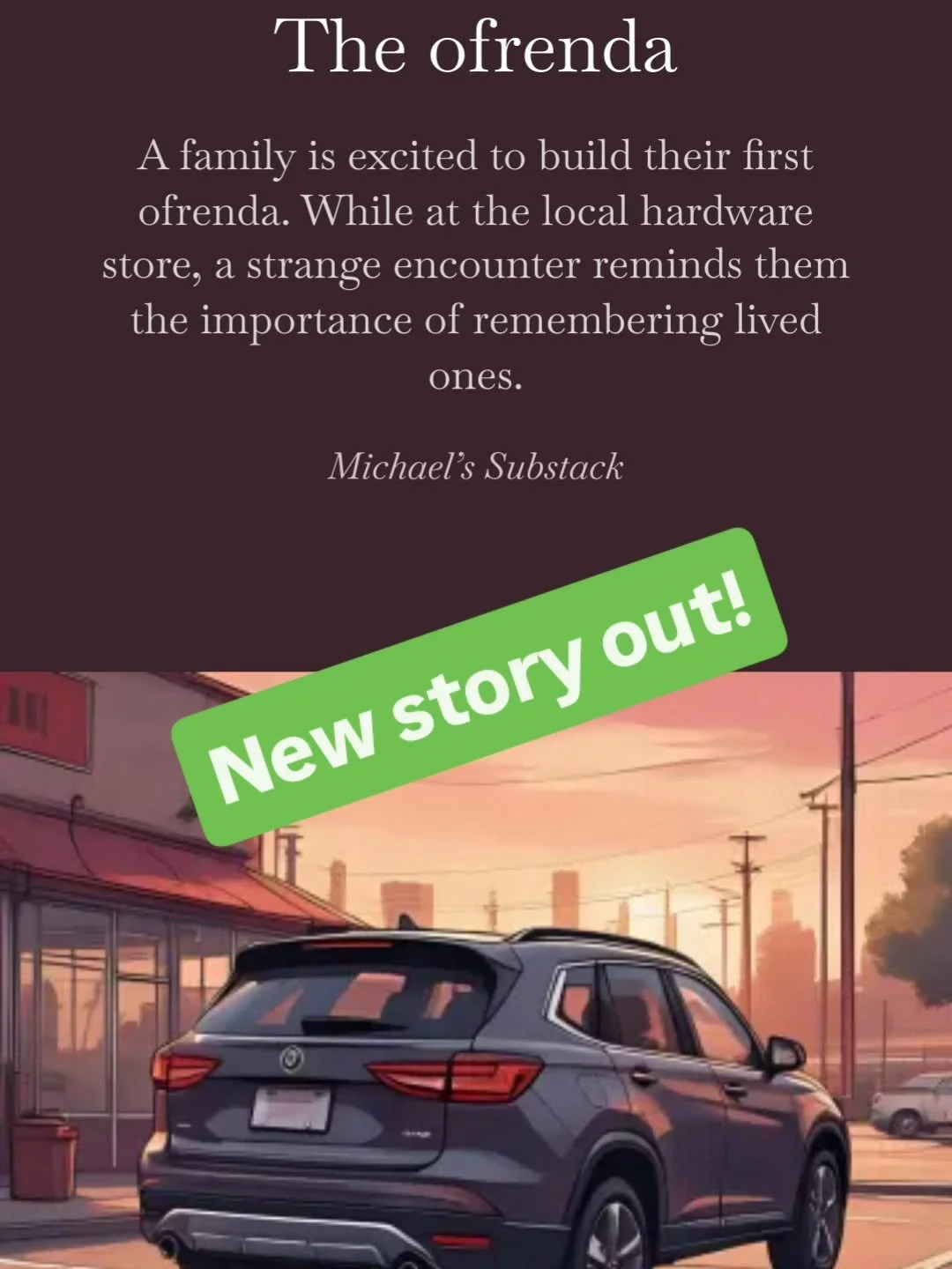 New short story just dropped!!