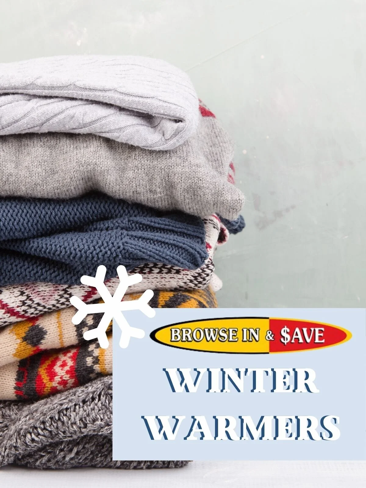 Browse In and Save: Half-Price Winter Warmers